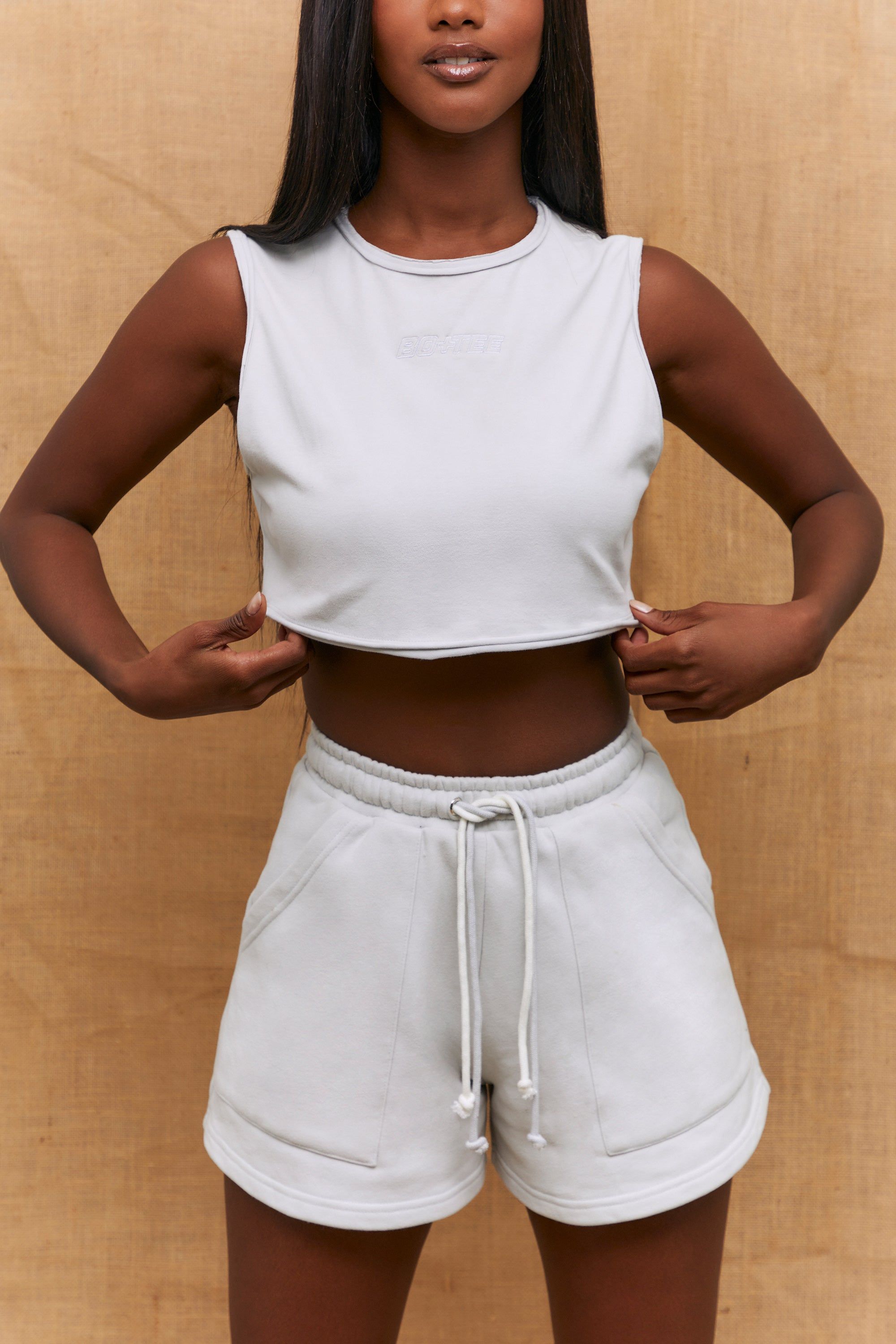Process - Shorts in Grey sold by Bo + Tee