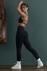 Dedication - High Waist Wrap Over Leggings in Black sold by Bo + Tee