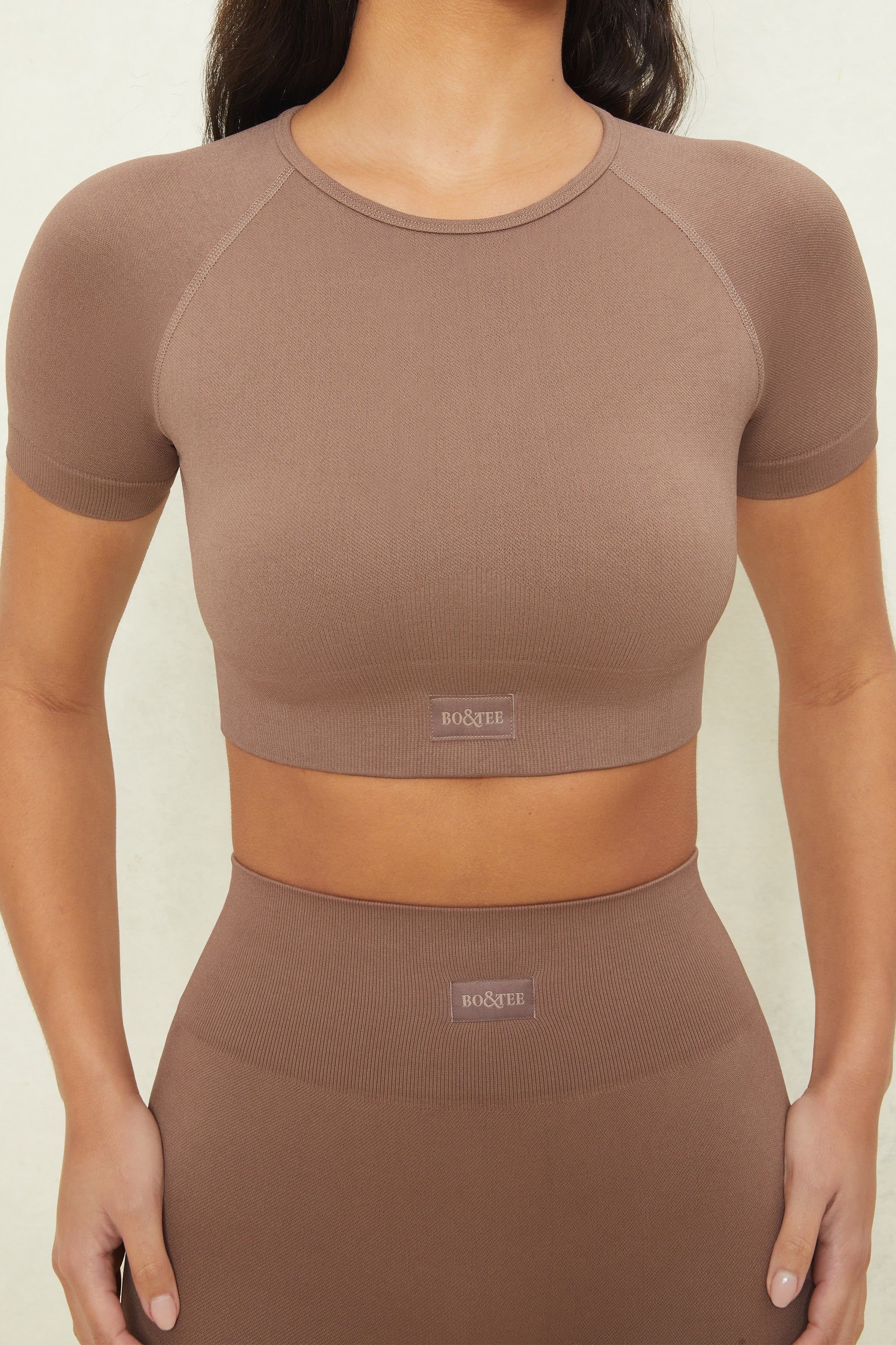 Control - Crop Top in Brown sold by Bo + Tee