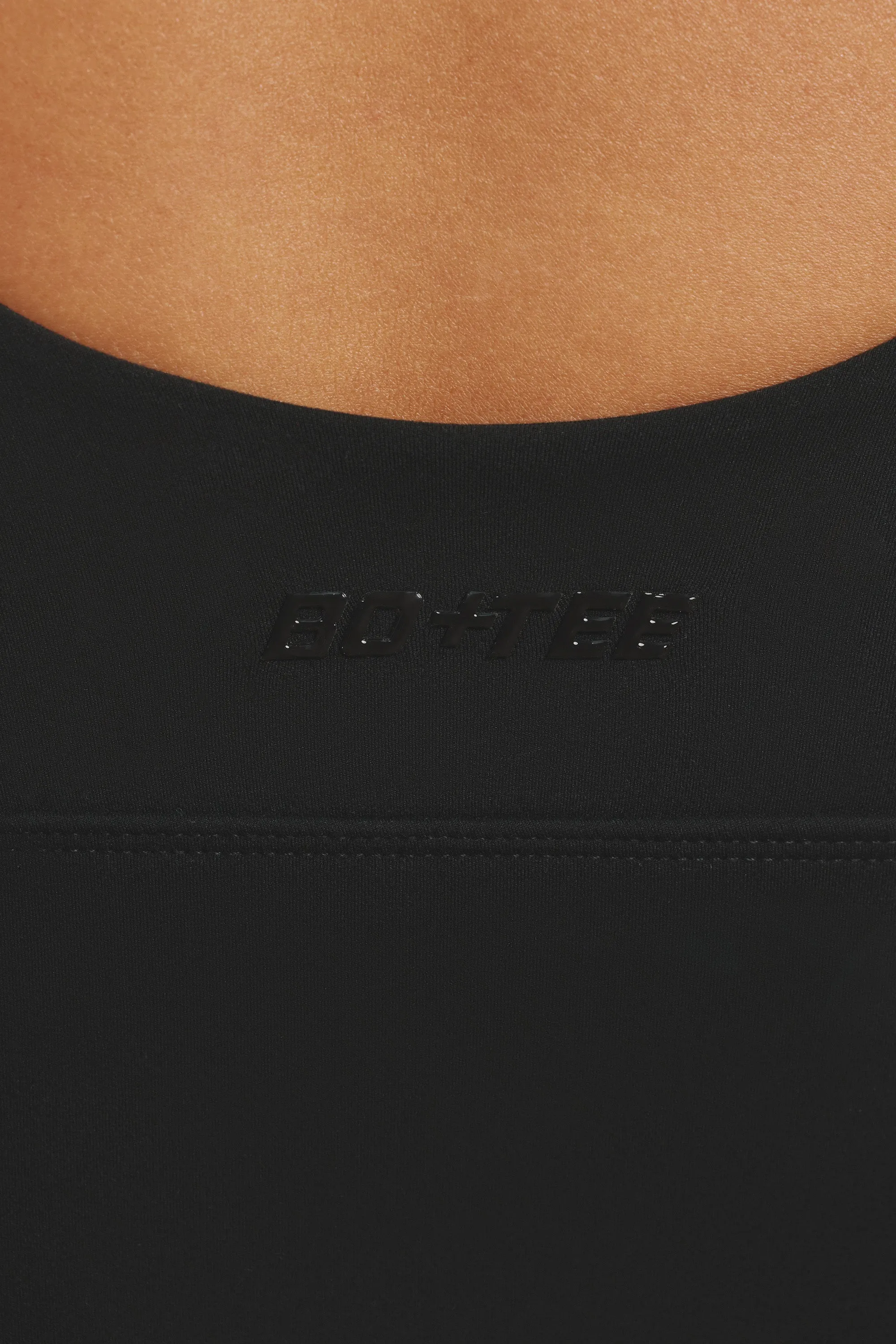 Unstoppable - Soft Active V-Neck Tank Top in Jet Black sold by Bo + Tee product image thumbnail 4