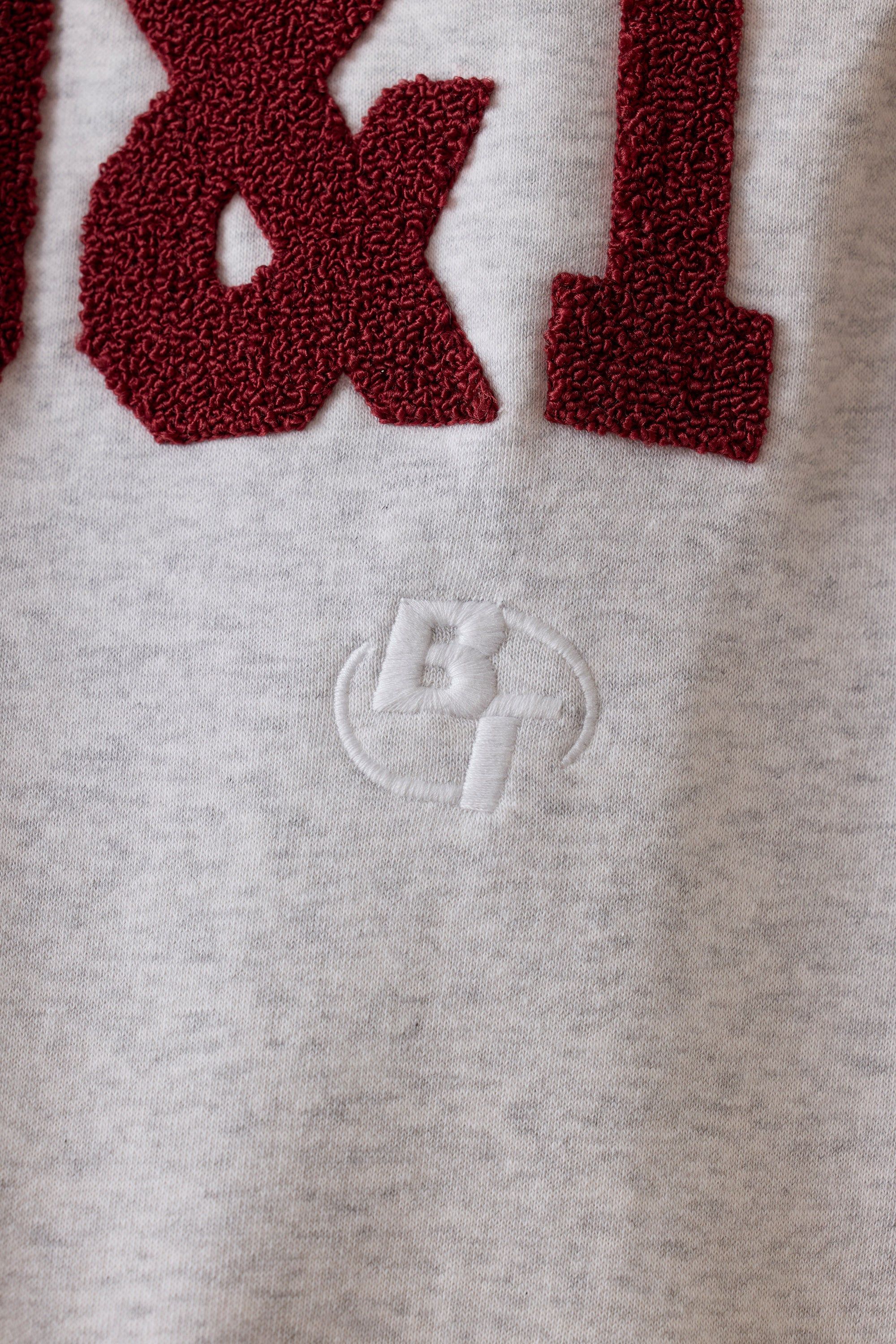 Self Care - Oversized Crew Neck Sweatshirt in Heather Grey sold by Bo + Tee product image thumbnail 4