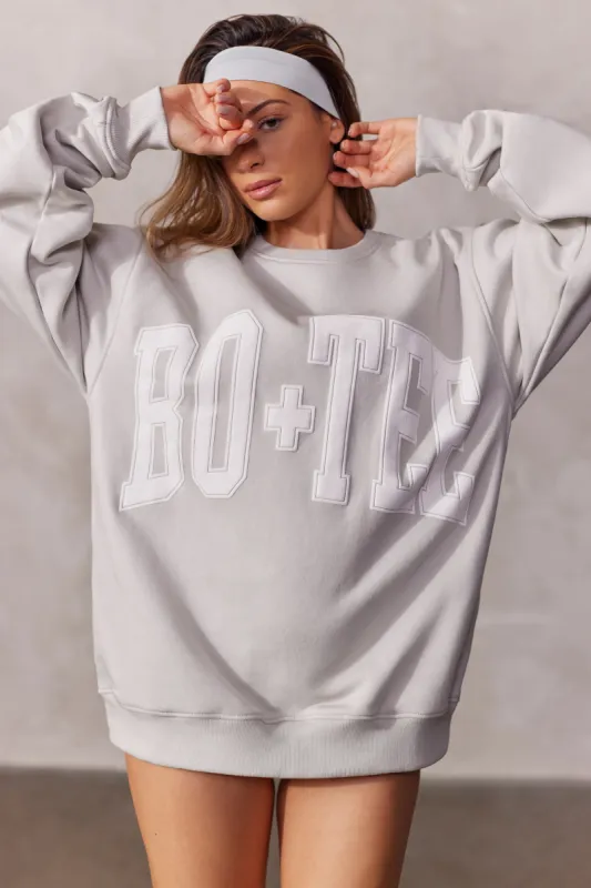 New Staples - Oversized Sweatshirt in Grey sold by Bo + Tee
