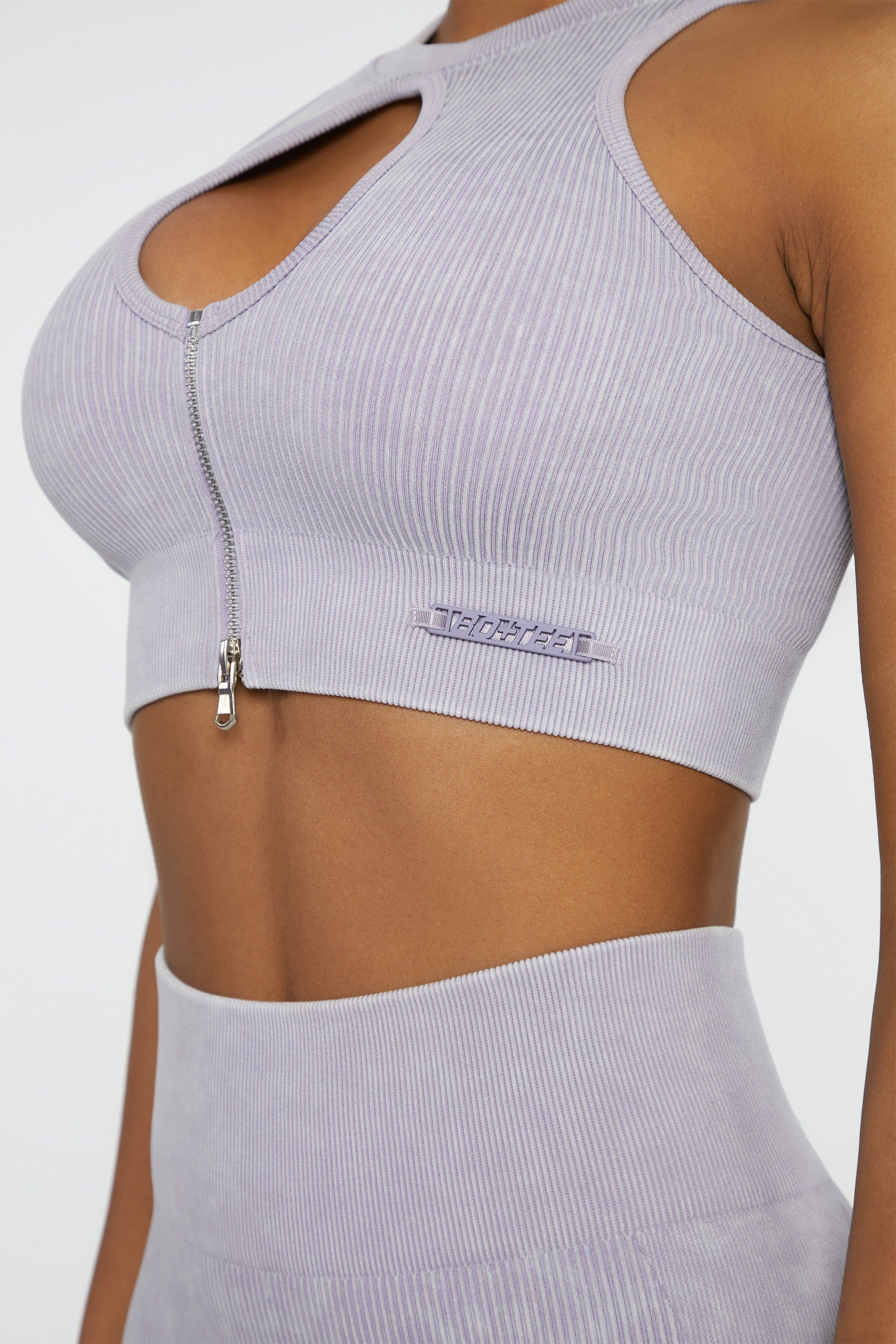 Relay - Crop Top in Lilac sold by Bo + Tee product image thumbnail 5