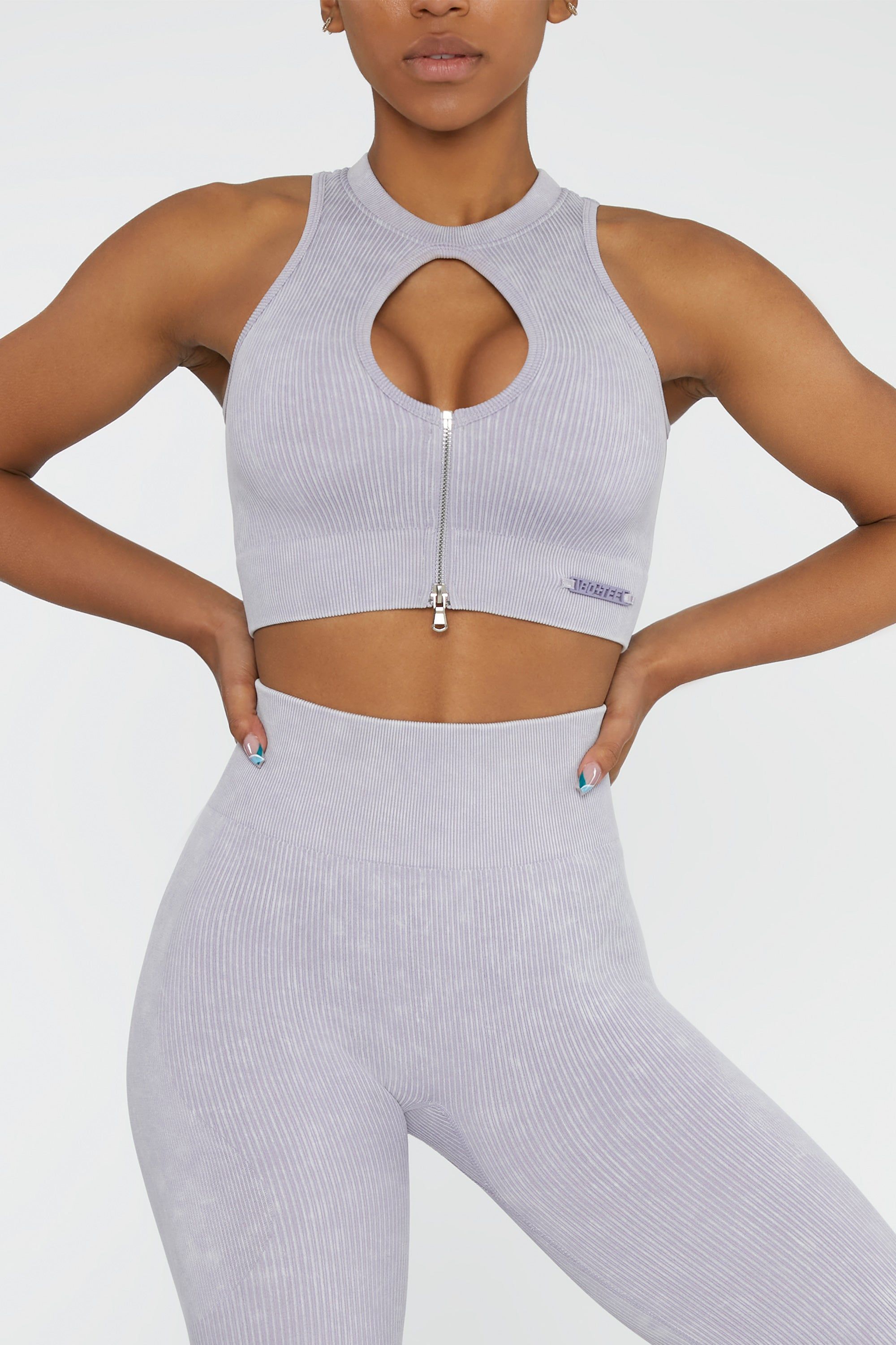 Relay - Crop Top in Lilac sold by Bo + Tee product image thumbnail 6
