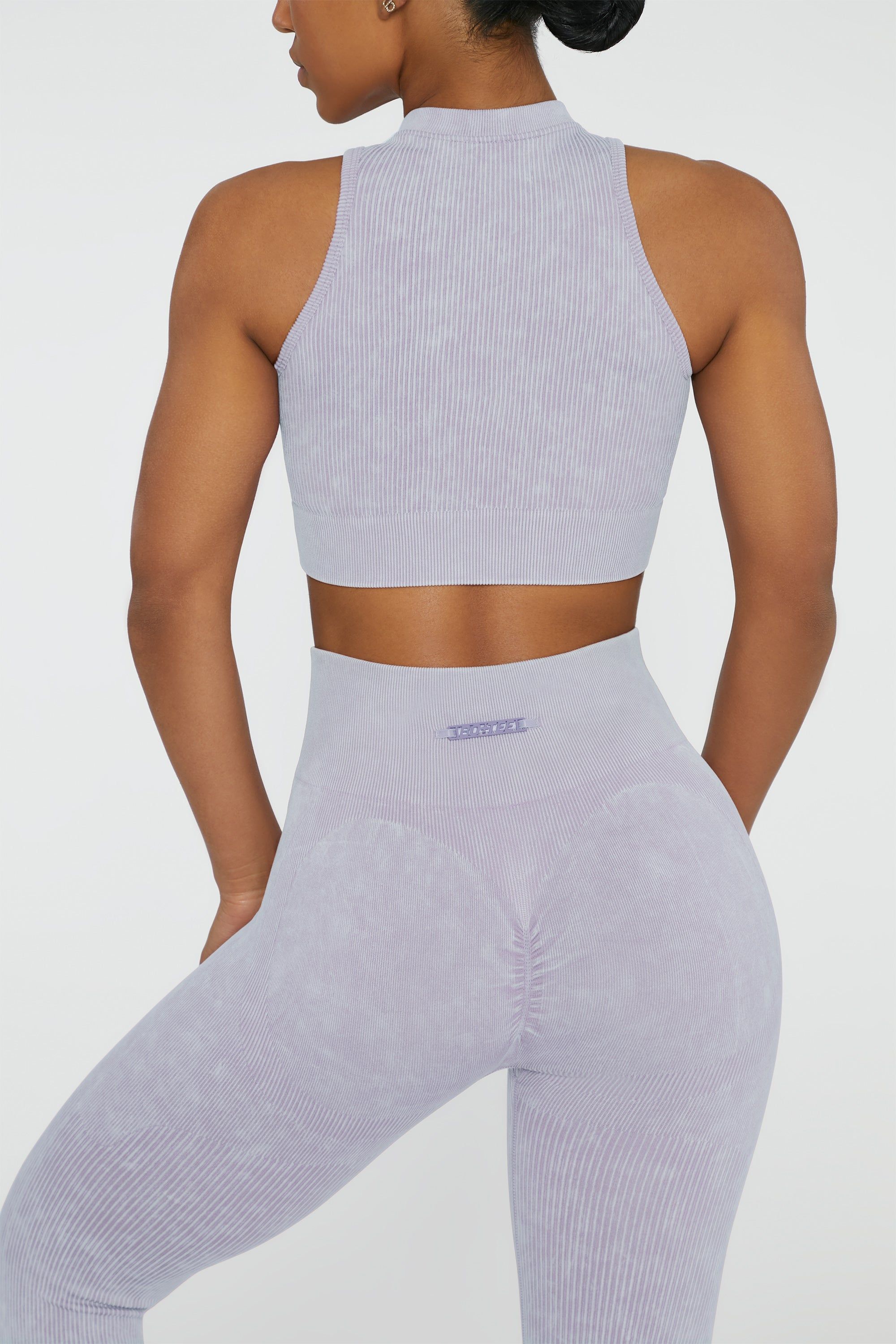 Relay - Crop Top in Lilac sold by Bo + Tee product image thumbnail 3