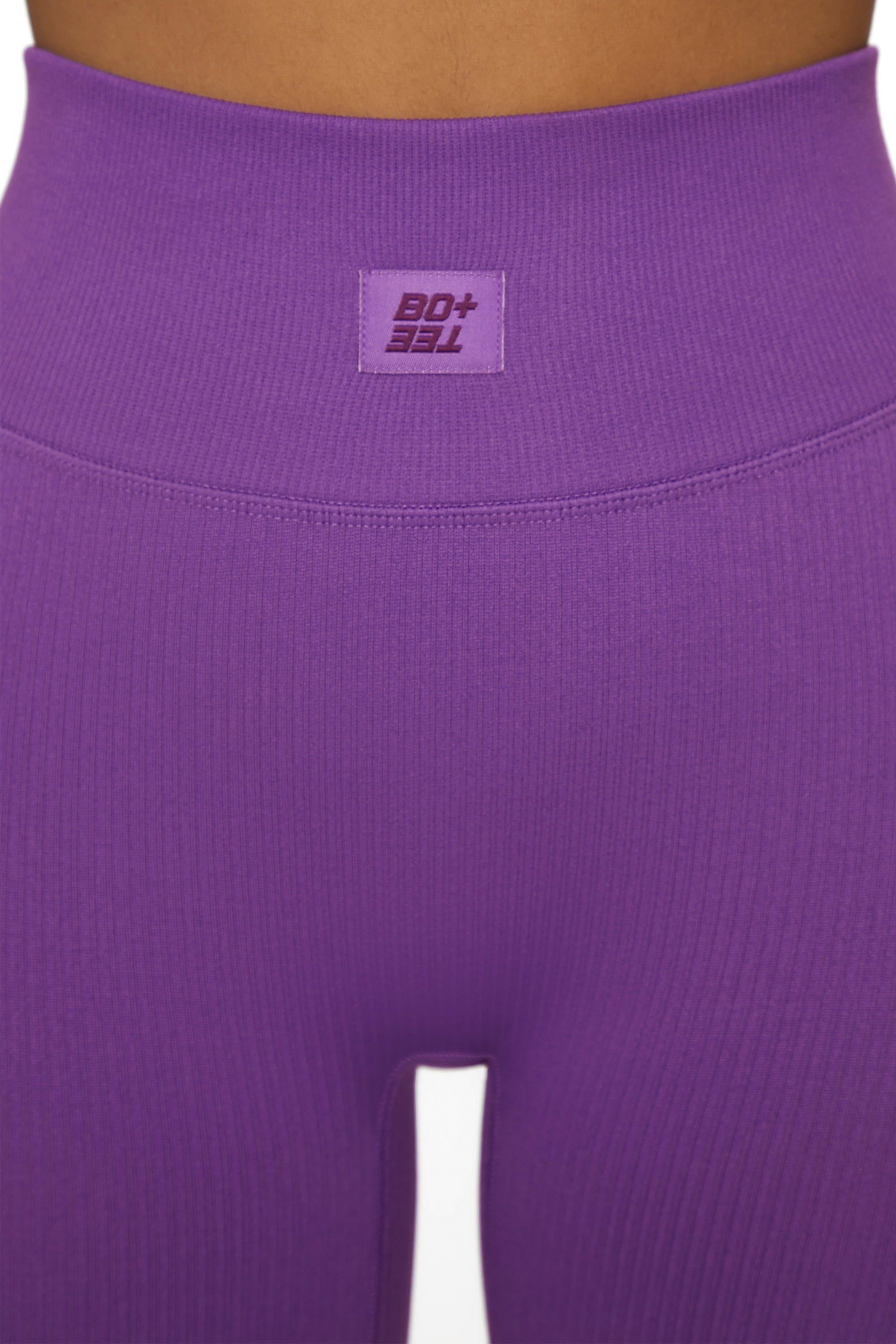 Game on - High Waist Biker Shorts in Purple sold by Bo + Tee product image thumbnail 6