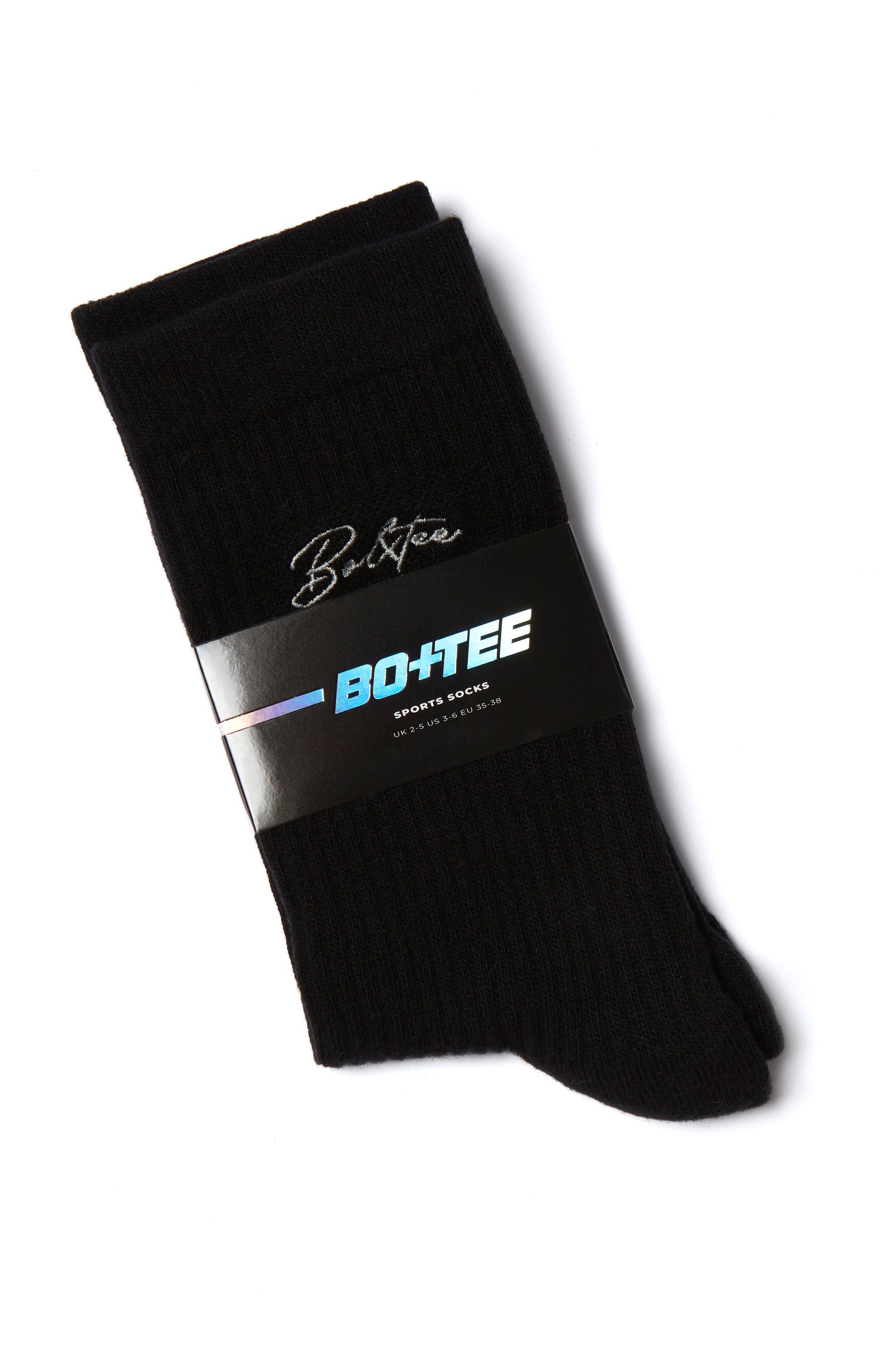 Runner - Ribbed Ankle Socks in Black sold by Bo + Tee product image thumbnail 4