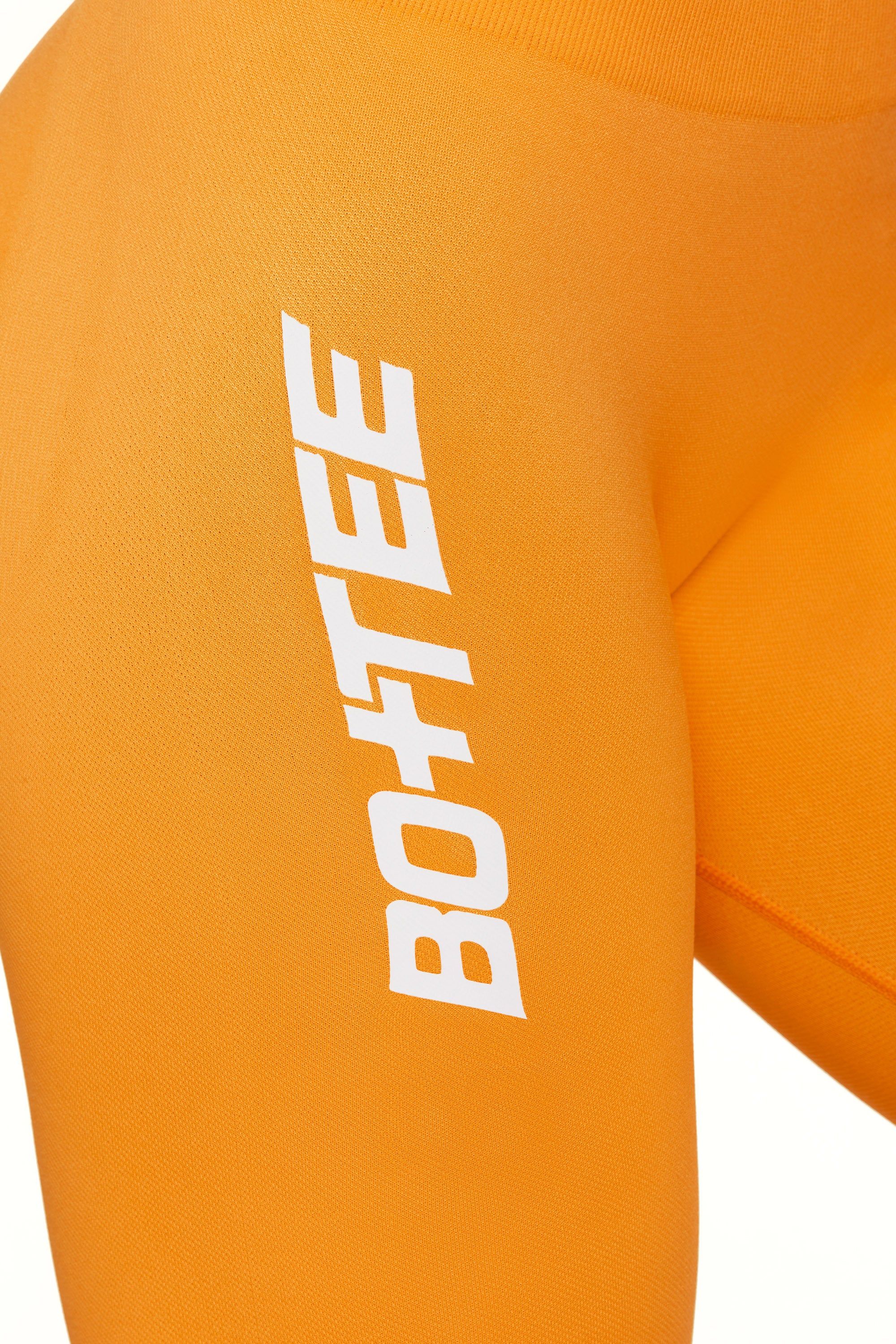 Energy - Full Length Seamless Leggings in Orange sold by Bo + Tee product image thumbnail 6