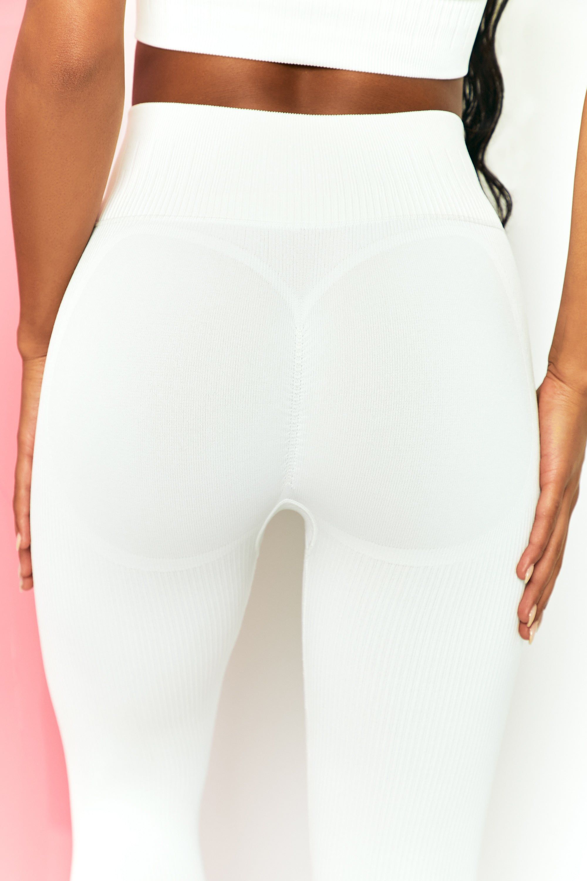 Energise Petite - Leggings in White sold by Bo + Tee product image thumbnail 3