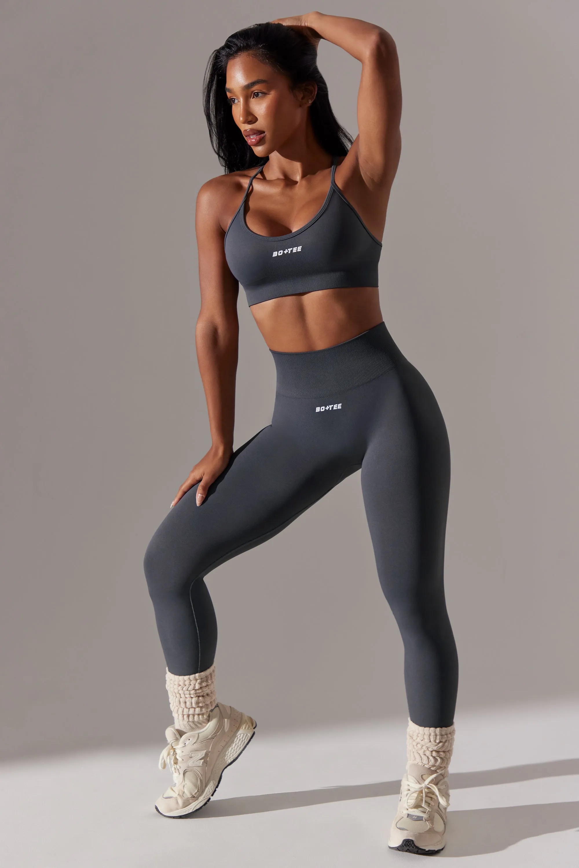 Dedicated - Petite High Waist Super Sculpt Leggings in Grey sold by Bo + Tee product image thumbnail 5