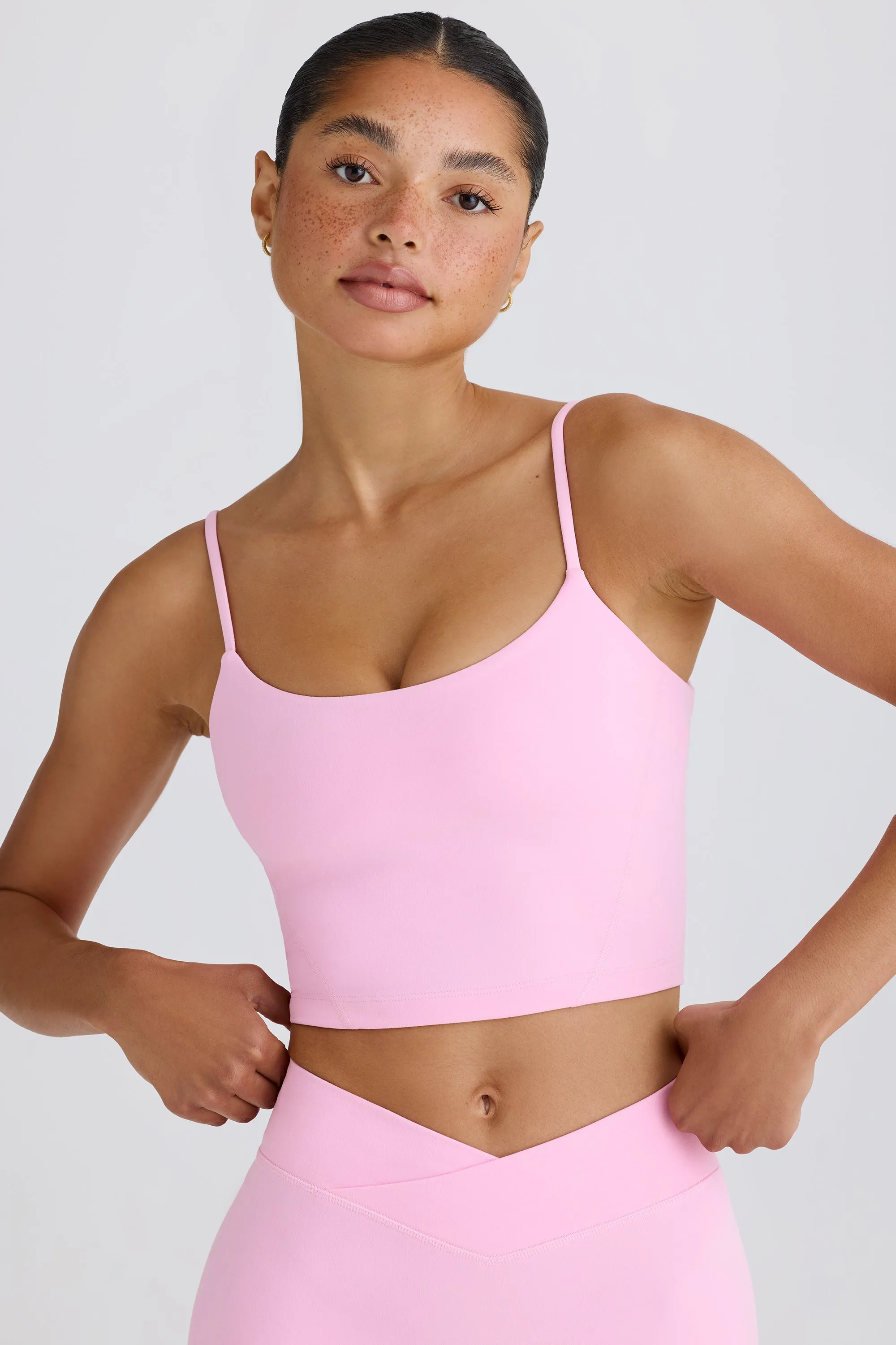 Soft Active Tank Top in Bubblegum Pink sold by Bo + Tee product image thumbnail 5
