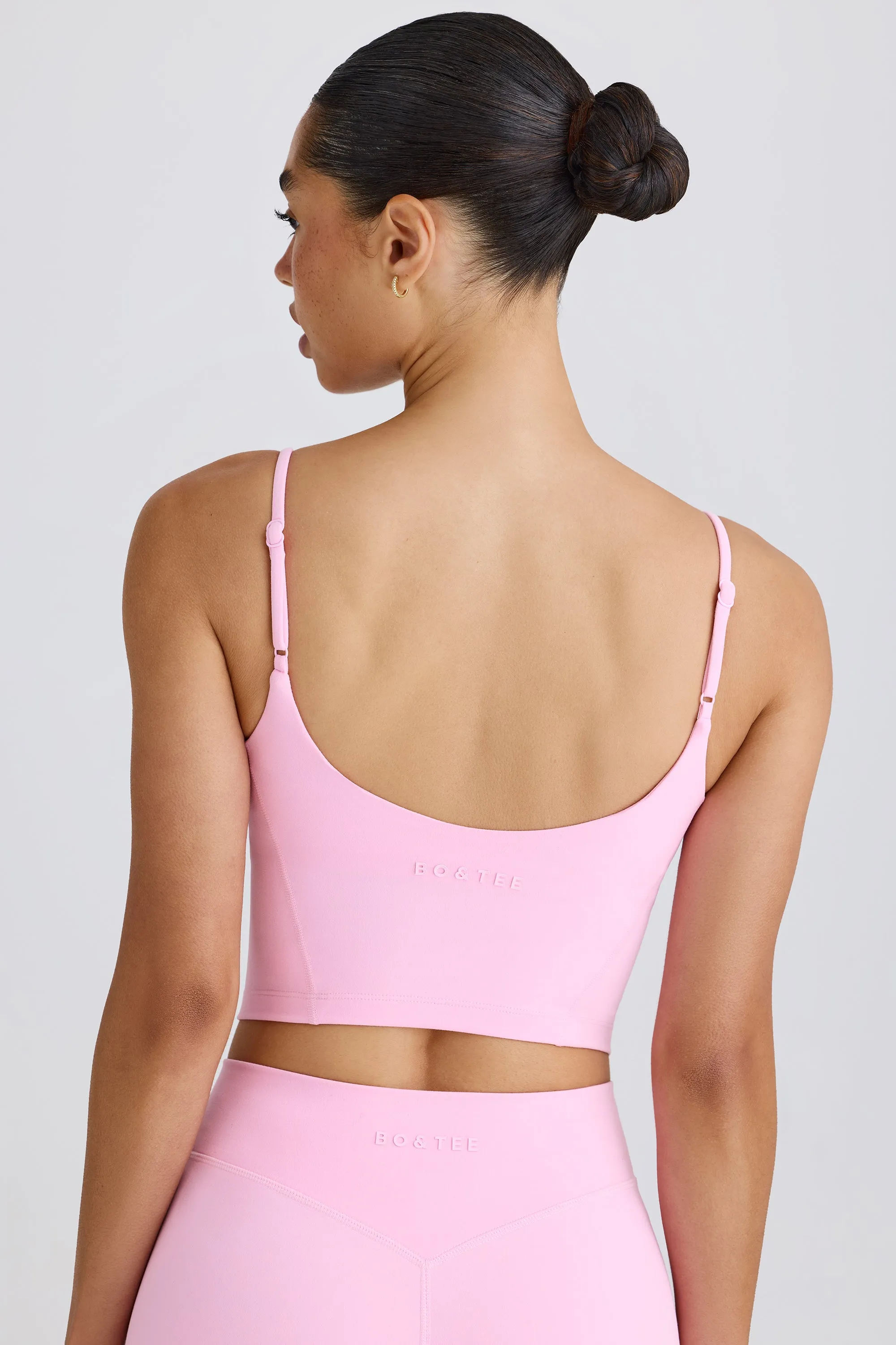 Soft Active Tank Top in Bubblegum Pink sold by Bo + Tee product image thumbnail 3