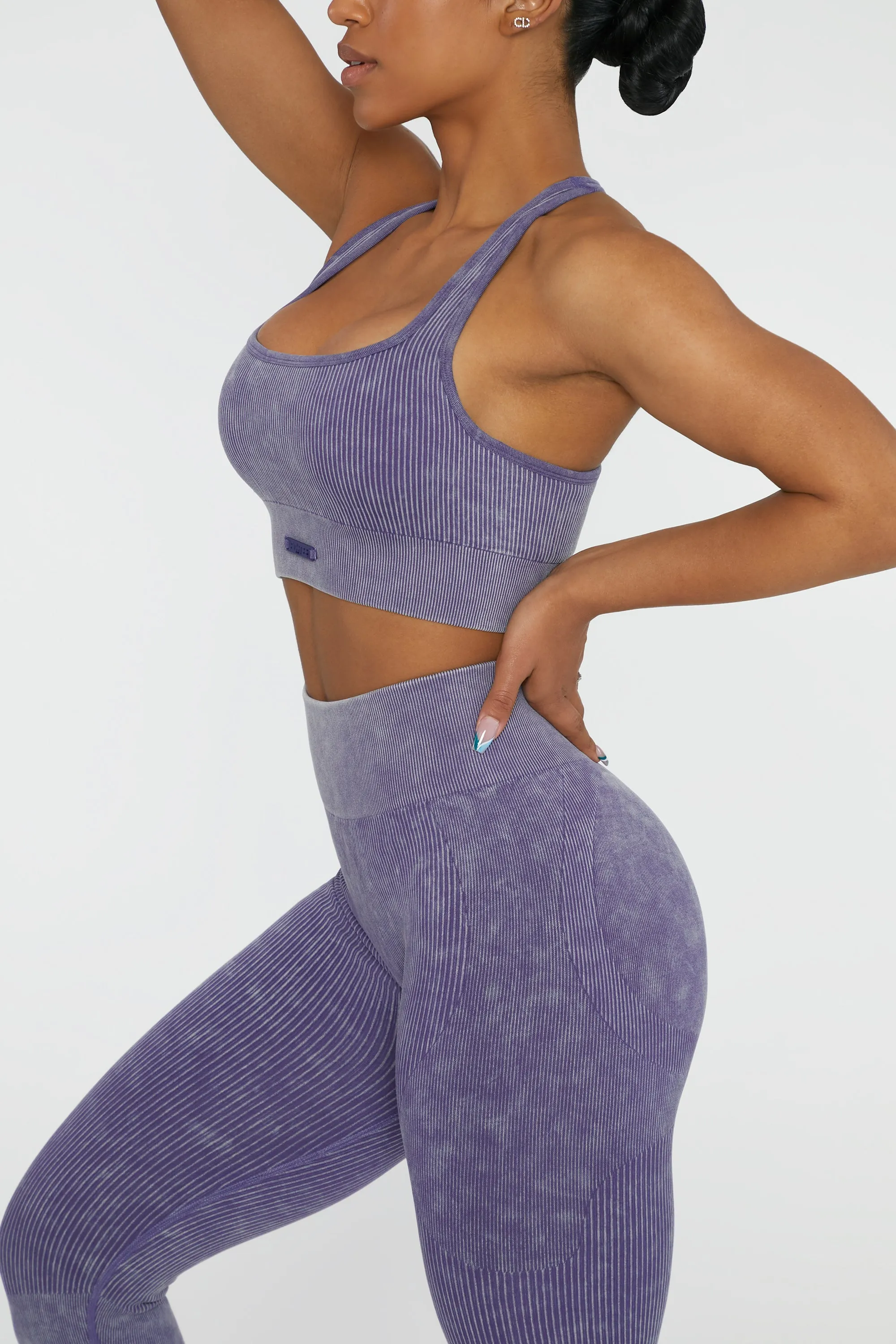 Iconic - Sports Bra in Violet sold by Bo + Tee product image thumbnail 2