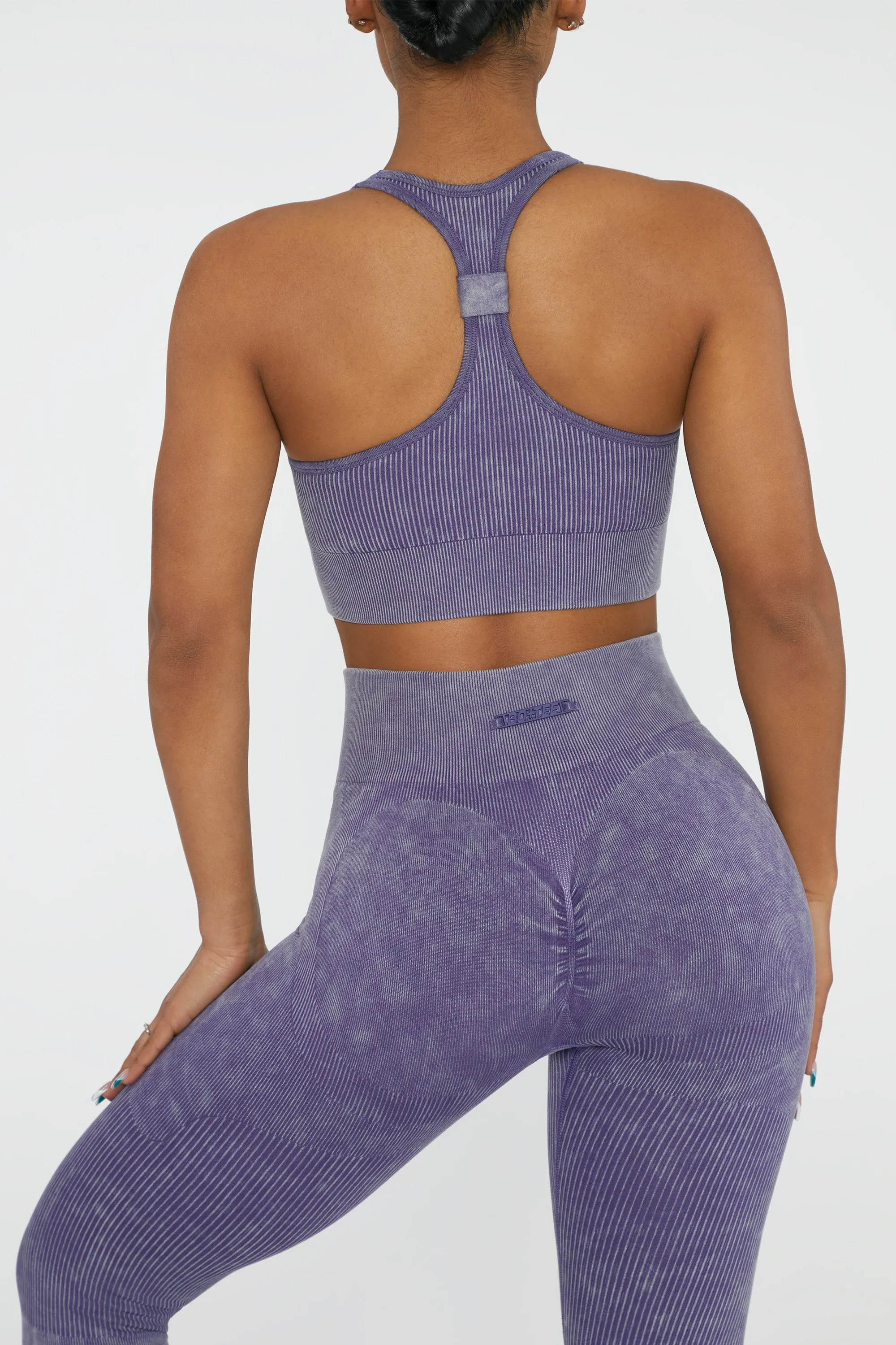 Iconic - Sports Bra in Violet sold by Bo + Tee product image thumbnail 3