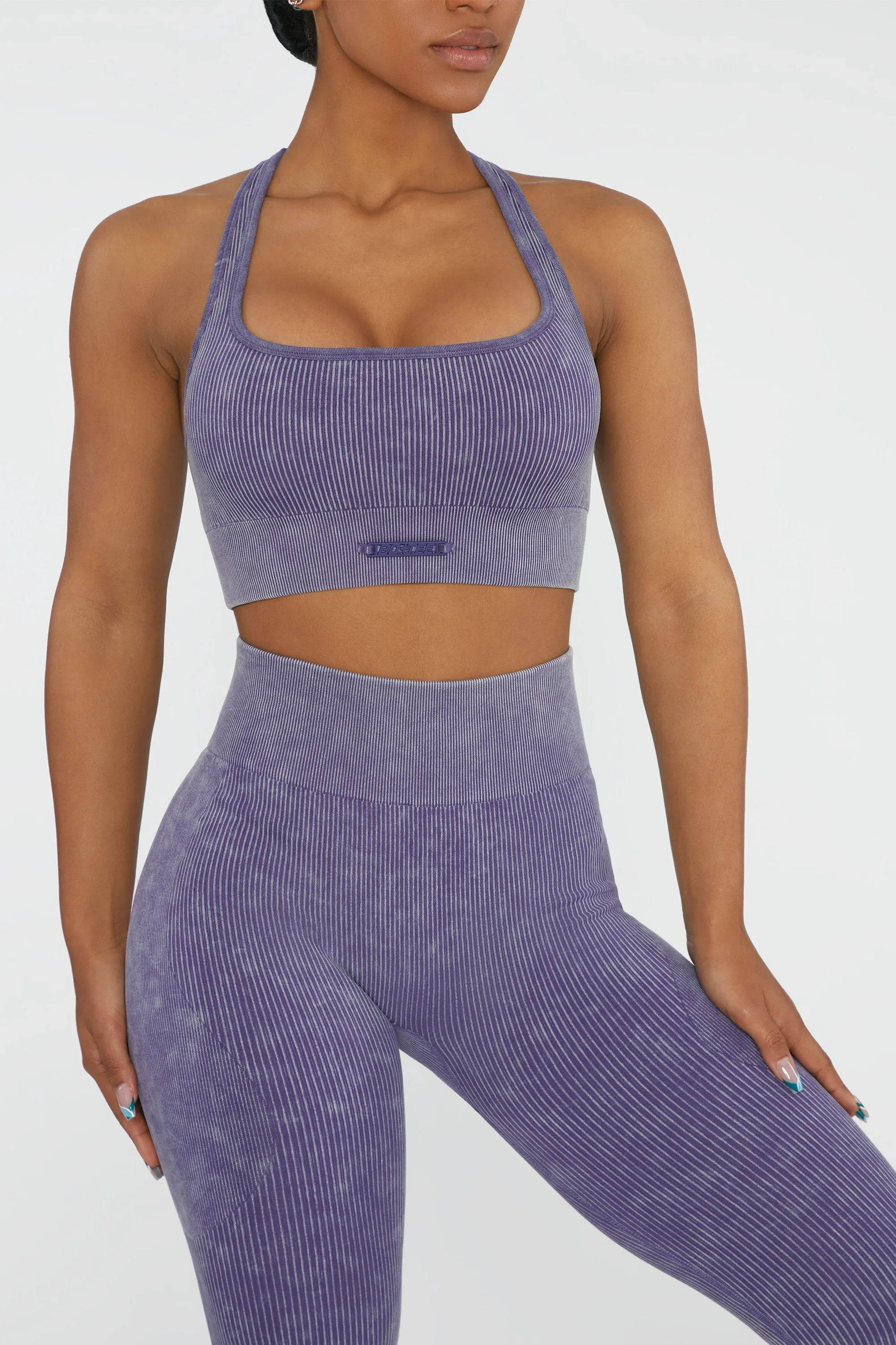 Iconic - Sports Bra in Violet sold by Bo + Tee product image thumbnail 5