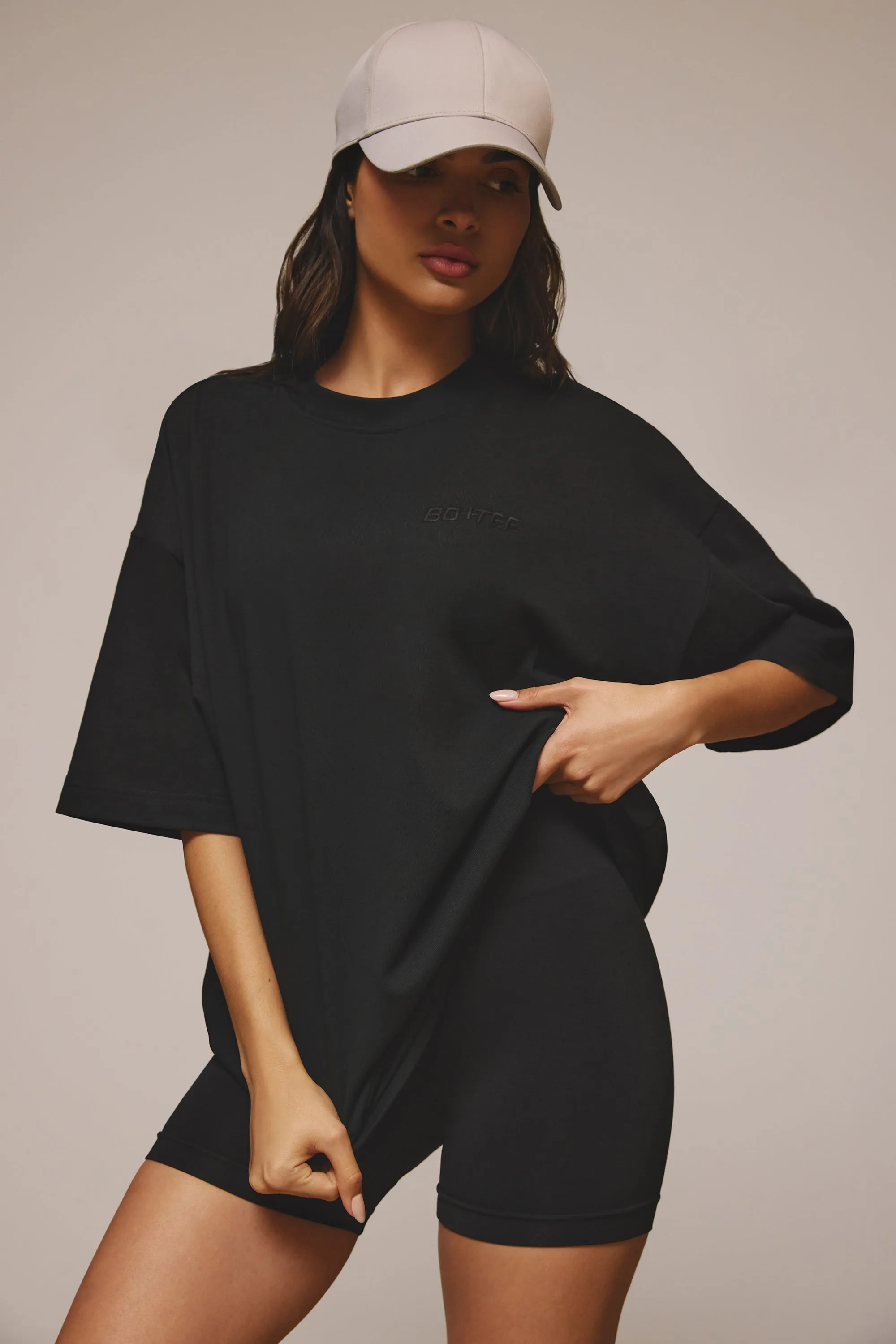 Limited Edition - Holographic Printed Short Sleeve T-Shirt in Black sold by Bo + Tee product image thumbnail 5