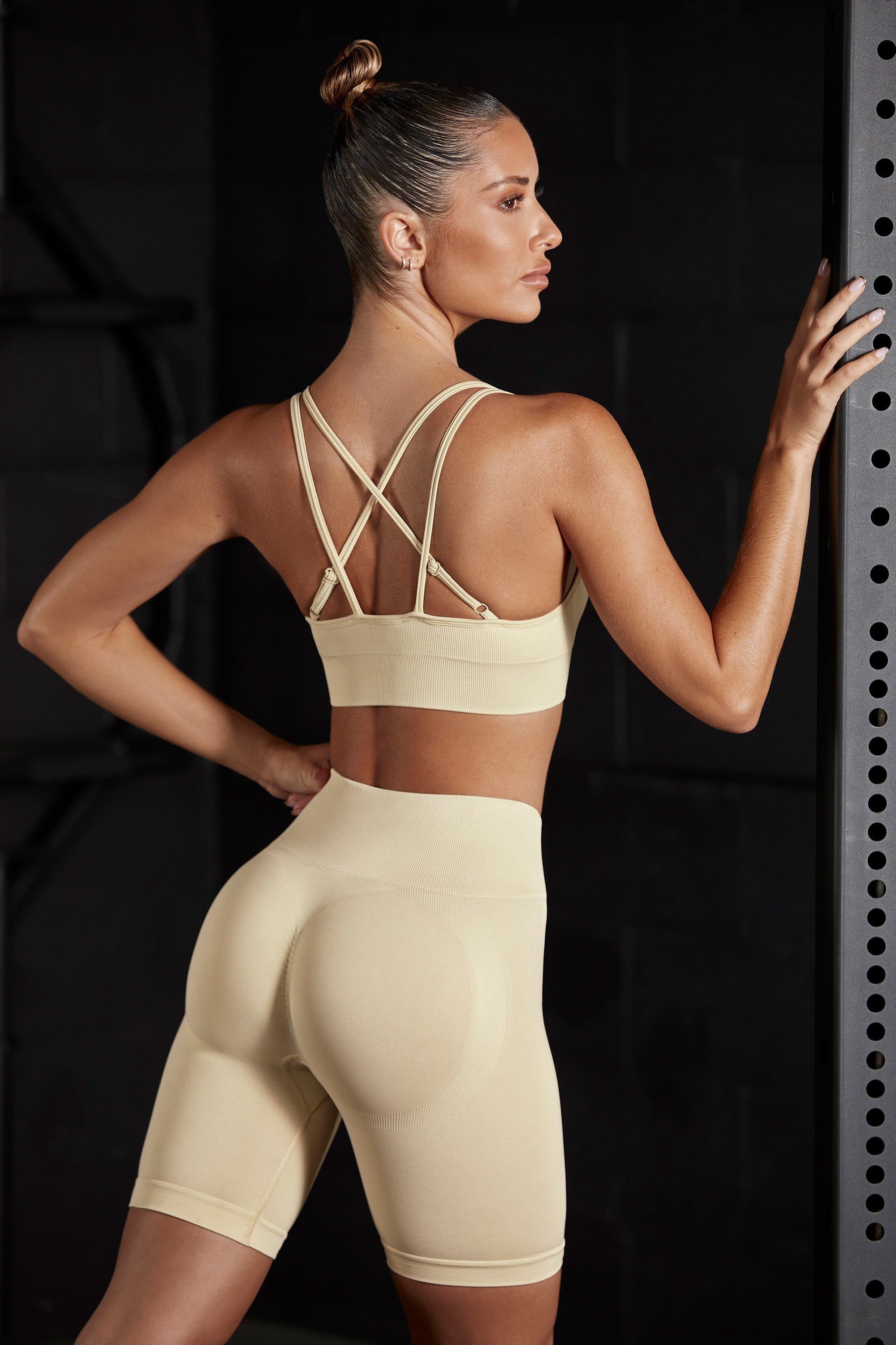Streamline - Sports Bra In Beige sold by Bo + Tee product image thumbnail 4