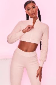 Lively - Crop Top in  Cream sold by Bo + Tee