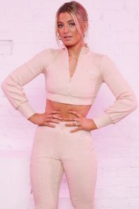 Lively - Crop Top in  Cream sold by Bo + Tee