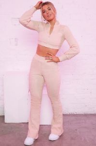 Lively - Crop Top in  Cream sold by Bo + Tee