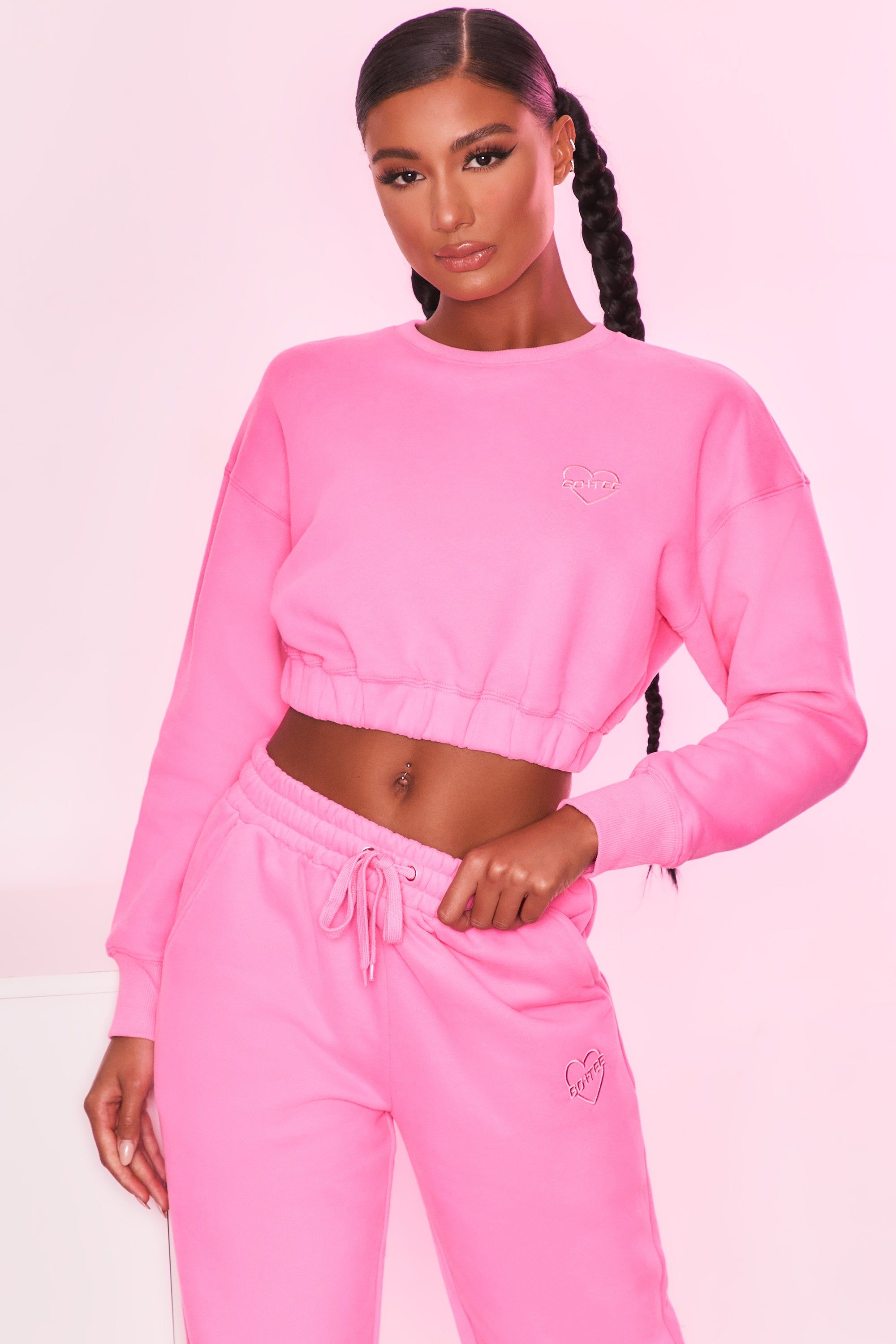 Self Love - Sweatshirt in Candy Pink sold by Bo + Tee product image thumbnail 5