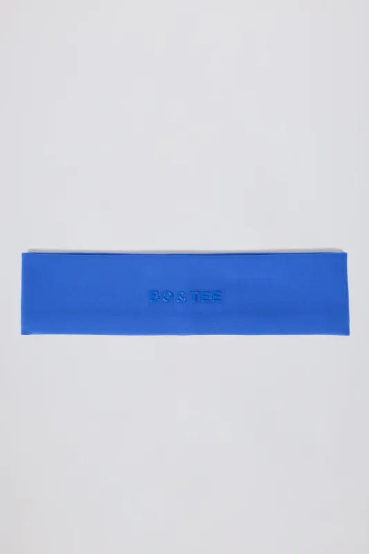 Soft Active Headband in Cobalt sold by Bo + Tee