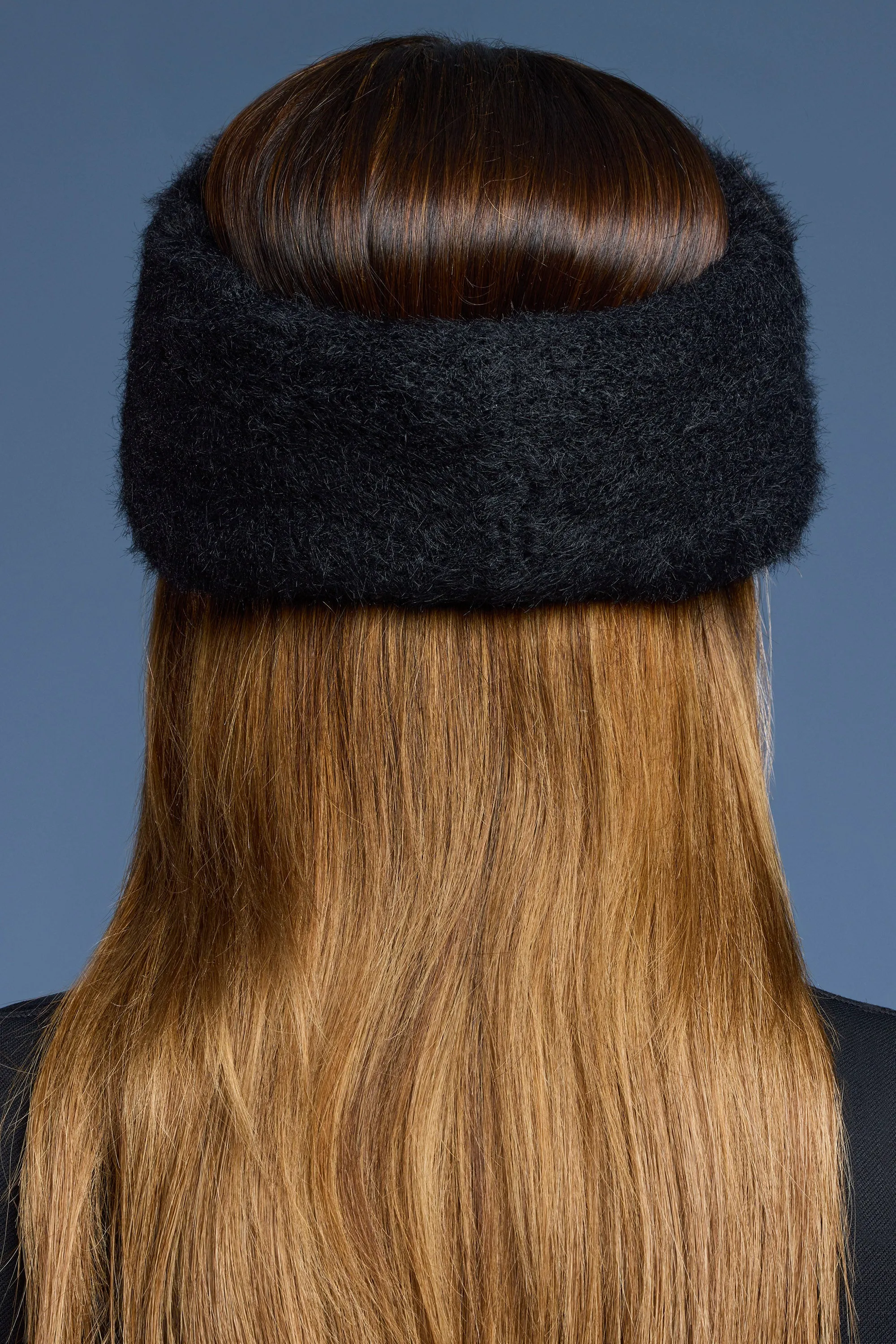 Blizzard - Faux Fur Headband in Black sold by Bo + Tee product image thumbnail 3