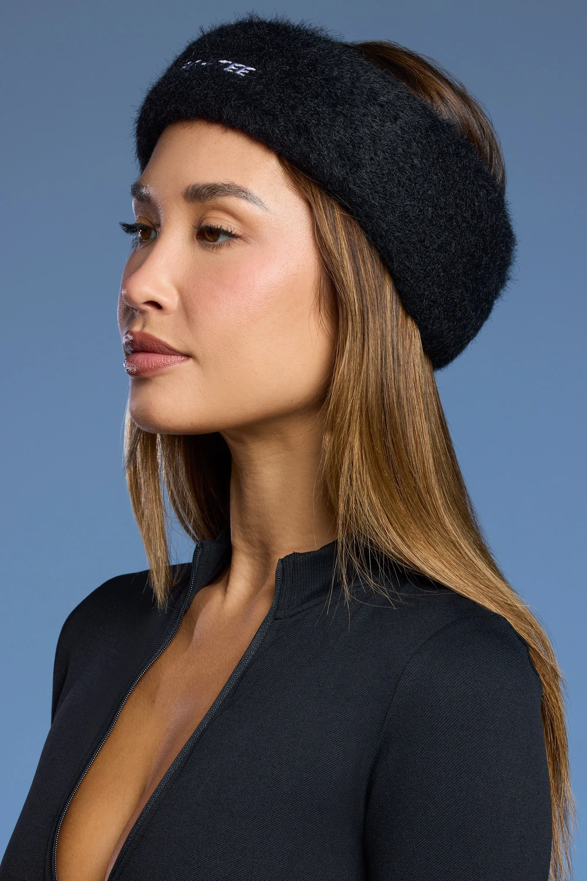 Blizzard - Faux Fur Headband in Black sold by Bo + Tee product image thumbnail 2