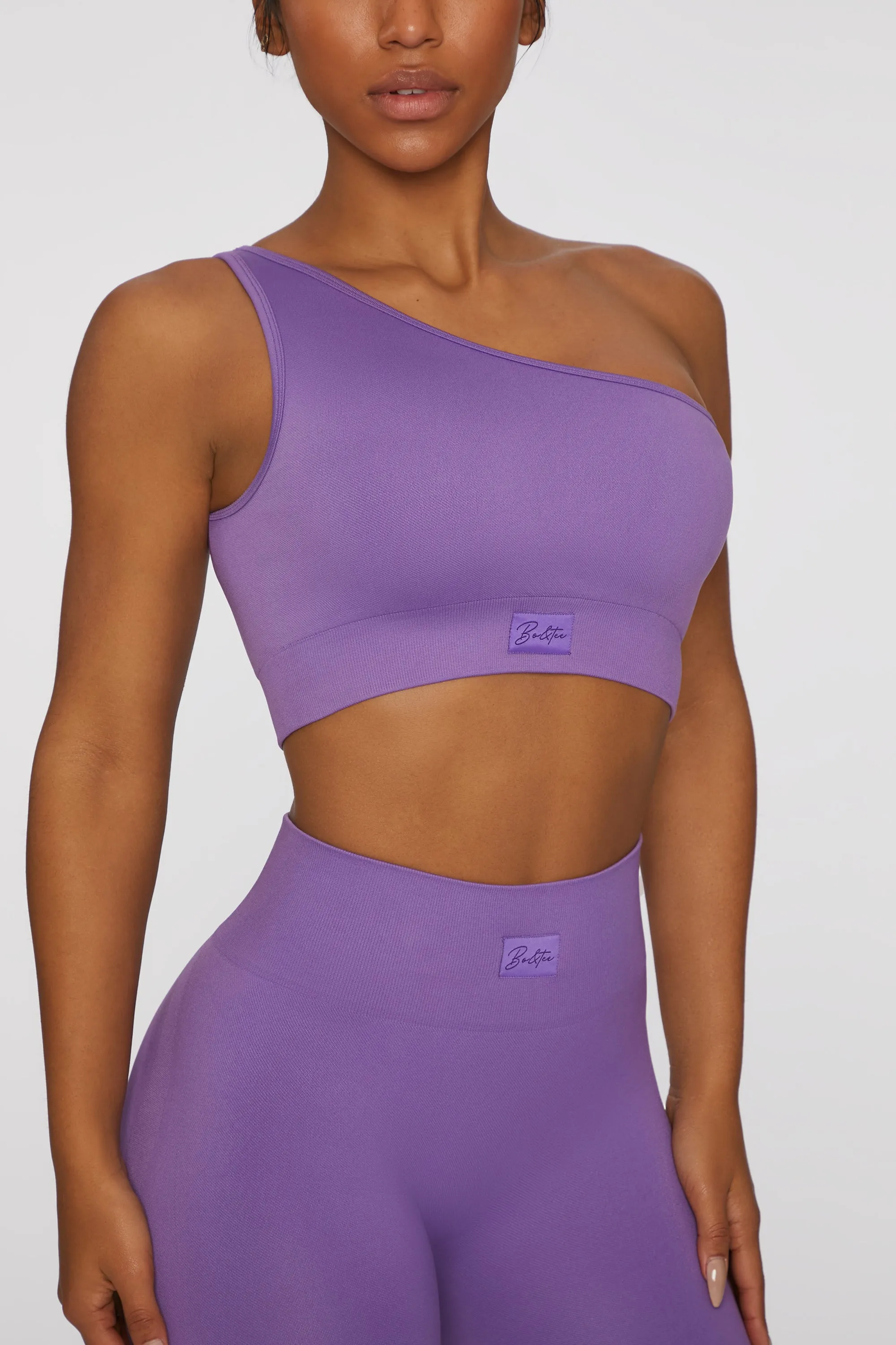 Empowered - Crop Top in Purple sold by Bo + Tee product image thumbnail 4
