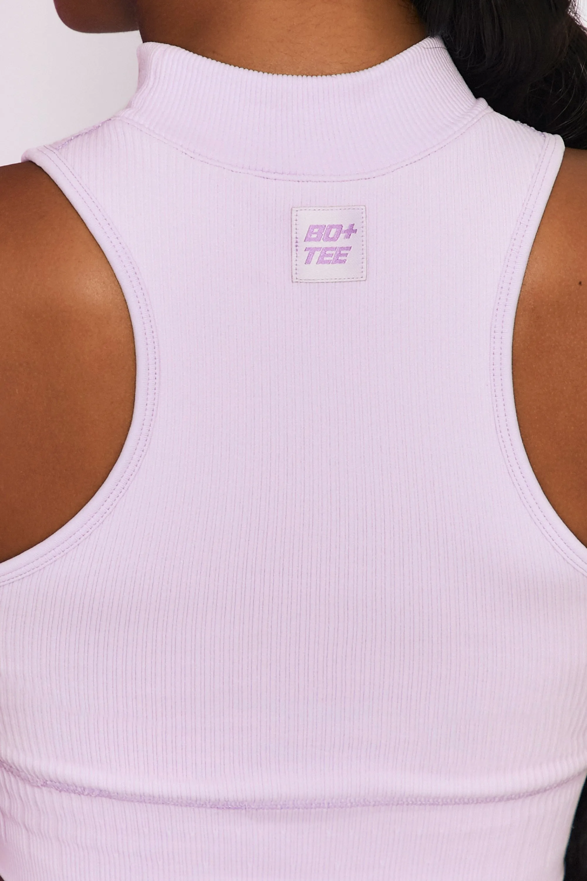 Miles Ahead - Crop Top in Lilac sold by Bo + Tee product image thumbnail 4