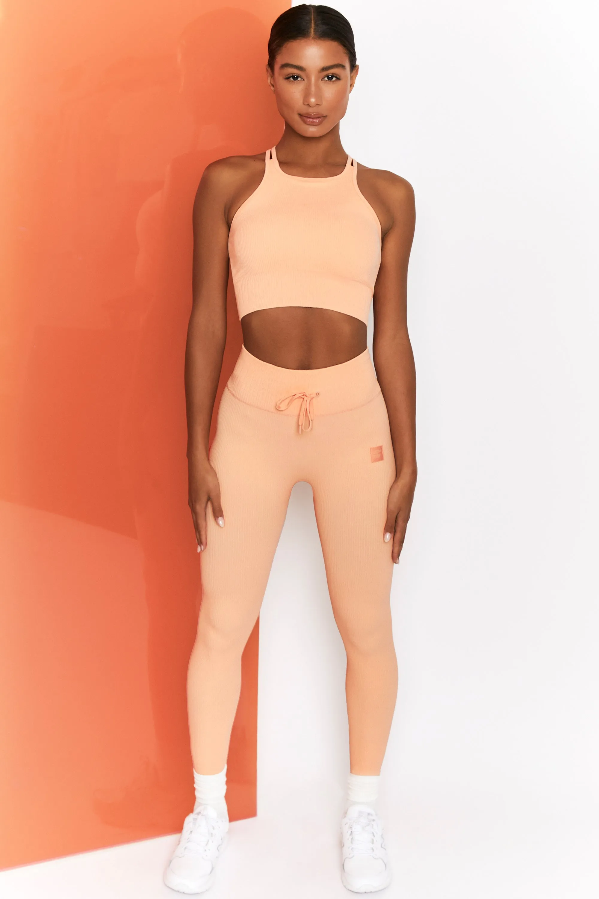 Feel Your Power - Crop Top in Peach sold by Bo + Tee product image thumbnail 5