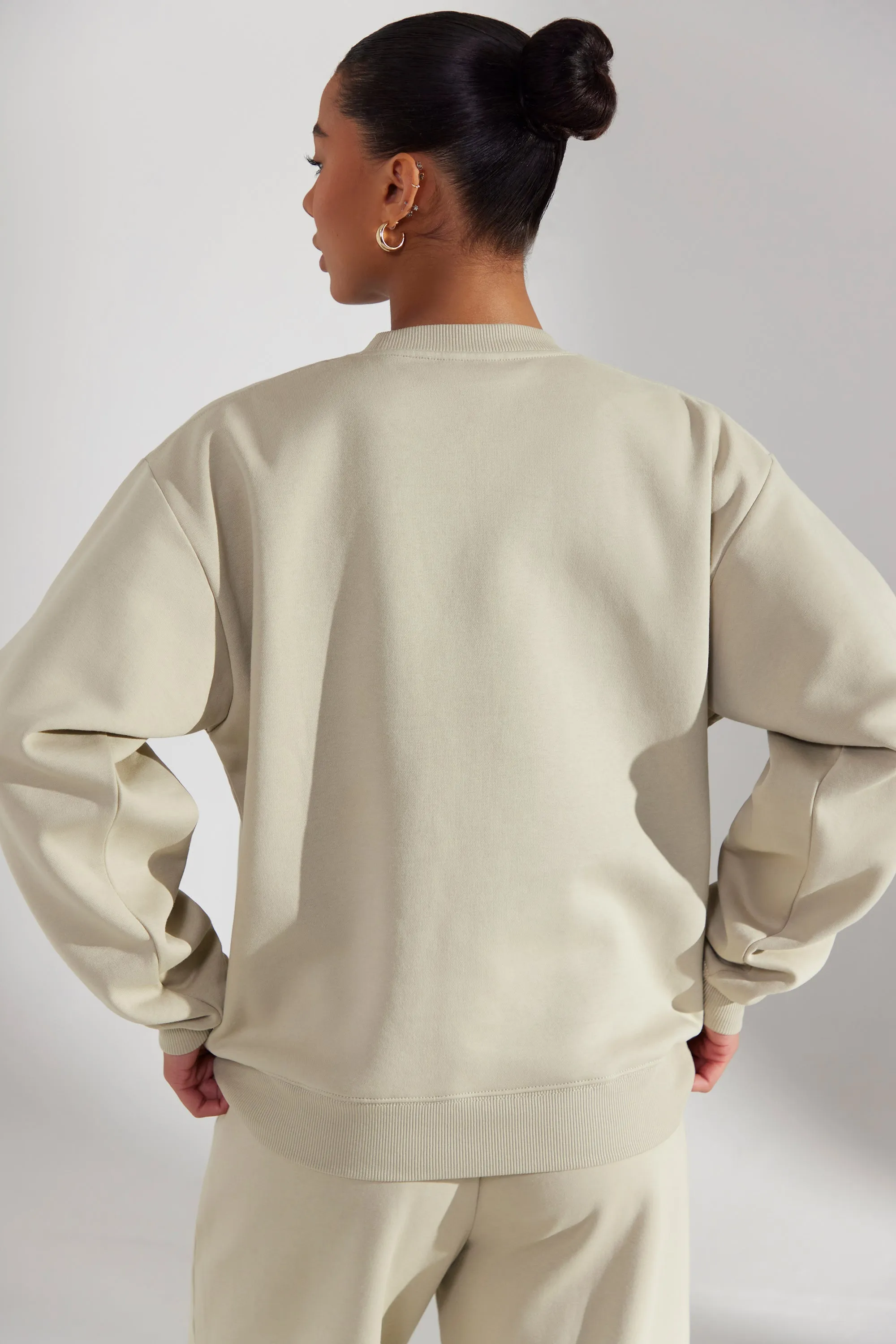 Origin - Oversized Sweatshirt in Limestone sold by Bo + Tee product image thumbnail 3