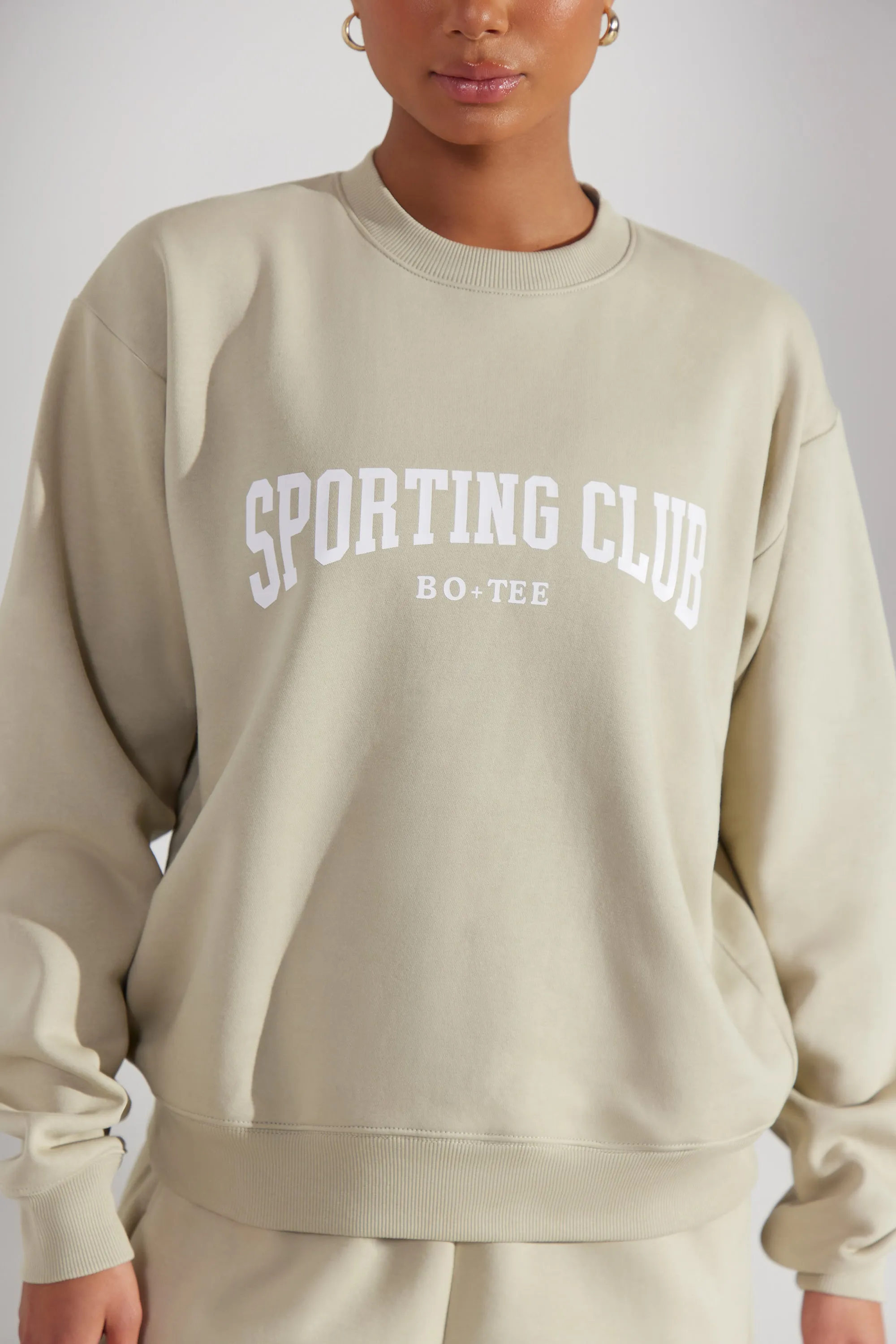 Origin - Oversized Sweatshirt in Limestone sold by Bo + Tee product image thumbnail 4