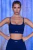 Optimum - Sports Bra - Navy sold by Bo + Tee