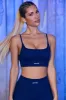 Optimum - Sports Bra - Navy sold by Bo + Tee