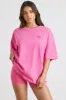 Angel Energy - Oversized Short-Sleeve T-shirt in Hot Pink sold by Bo + Tee