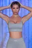 Optimum - Sports Bra - Grey sold by Bo + Tee