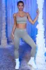 Optimum - Sports Bra - Grey sold by Bo + Tee