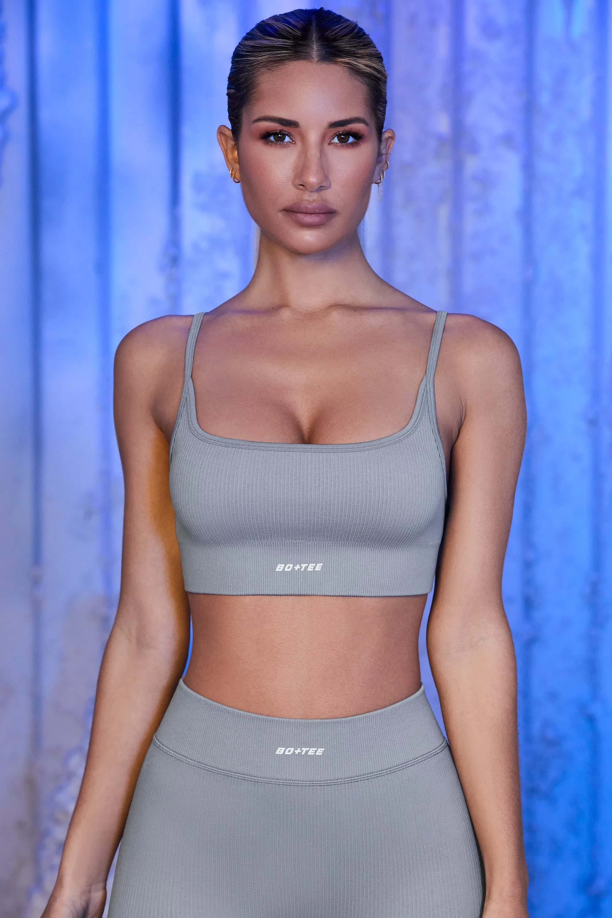 Optimum - Sports Bra - Grey sold by Bo + Tee product image thumbnail 4