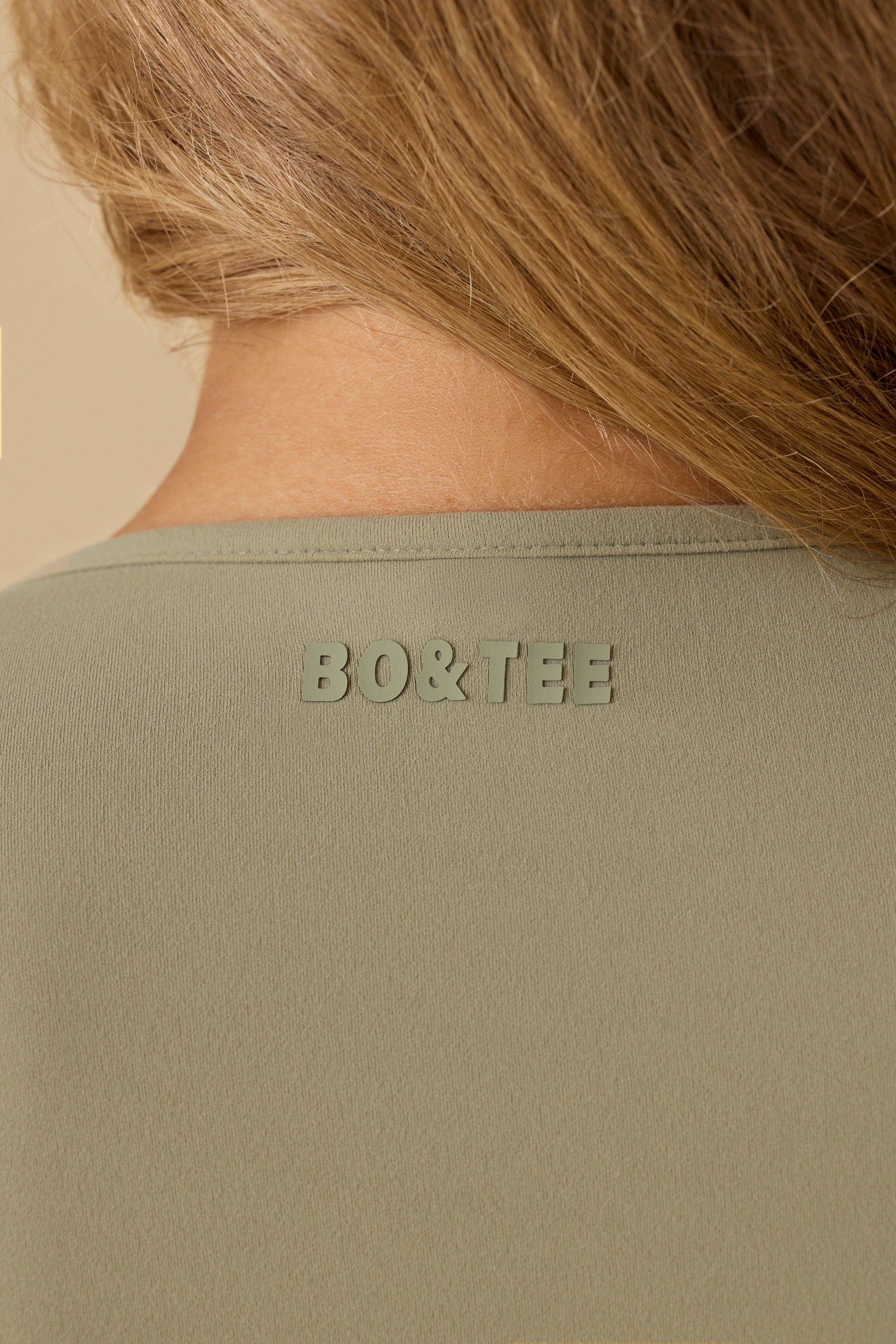 Mellow - Soft Active Long Sleeve Top in Soft Olive sold by Bo + Tee product image thumbnail 4