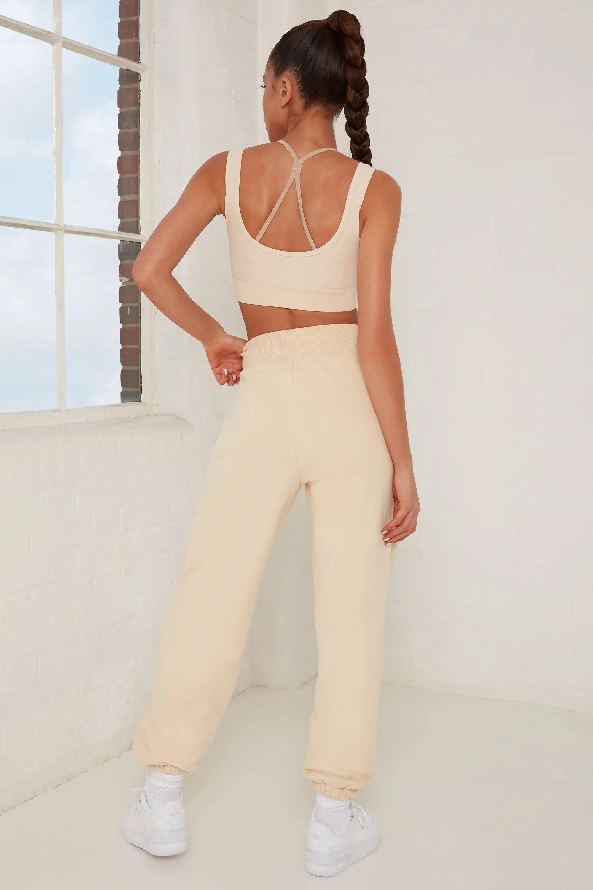 Rested Tall - Joggers in Beige sold by Bo + Tee product image thumbnail 3