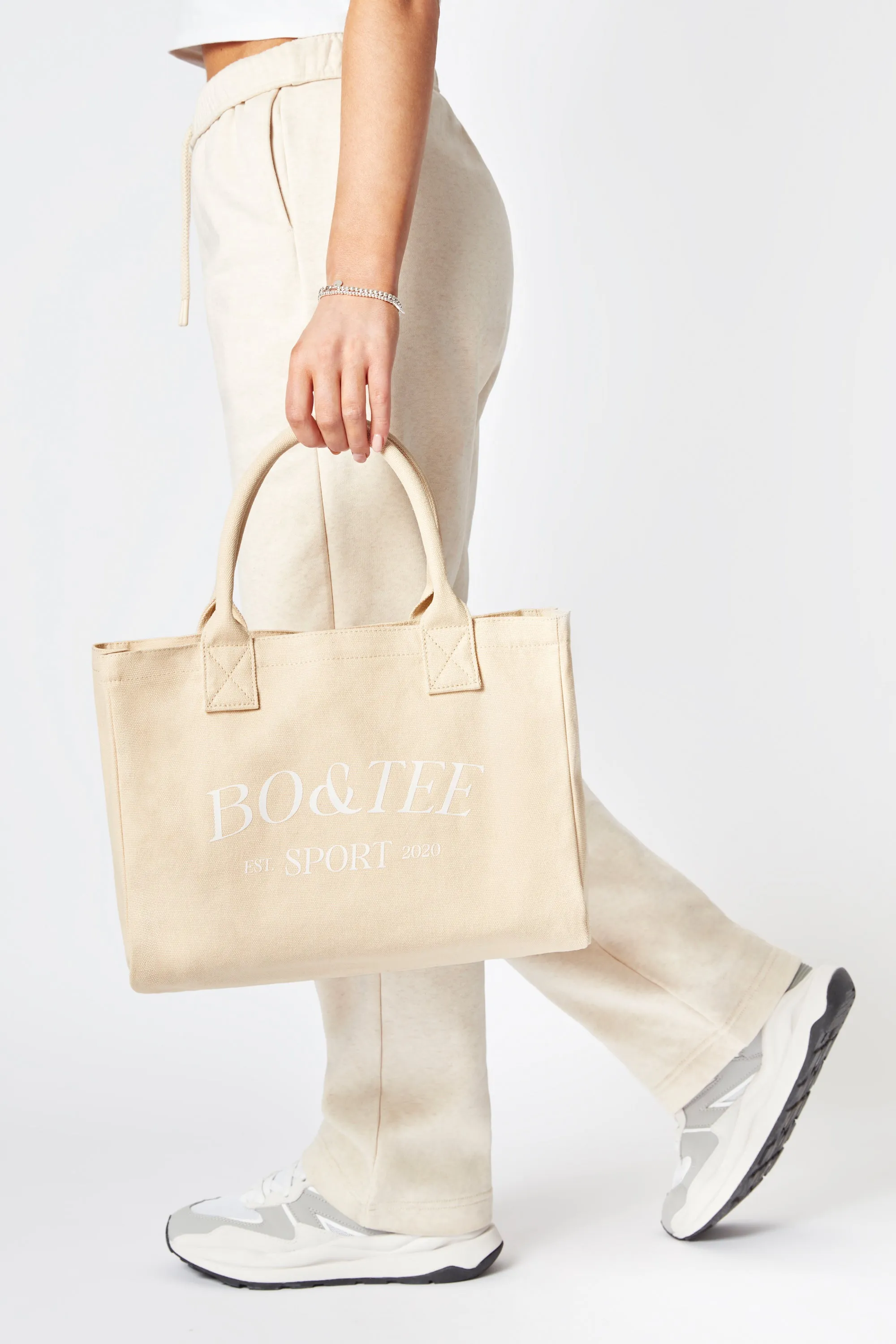 Sport - Small Canvas Tote Bag in Beige sold by Bo + Tee product image thumbnail 3