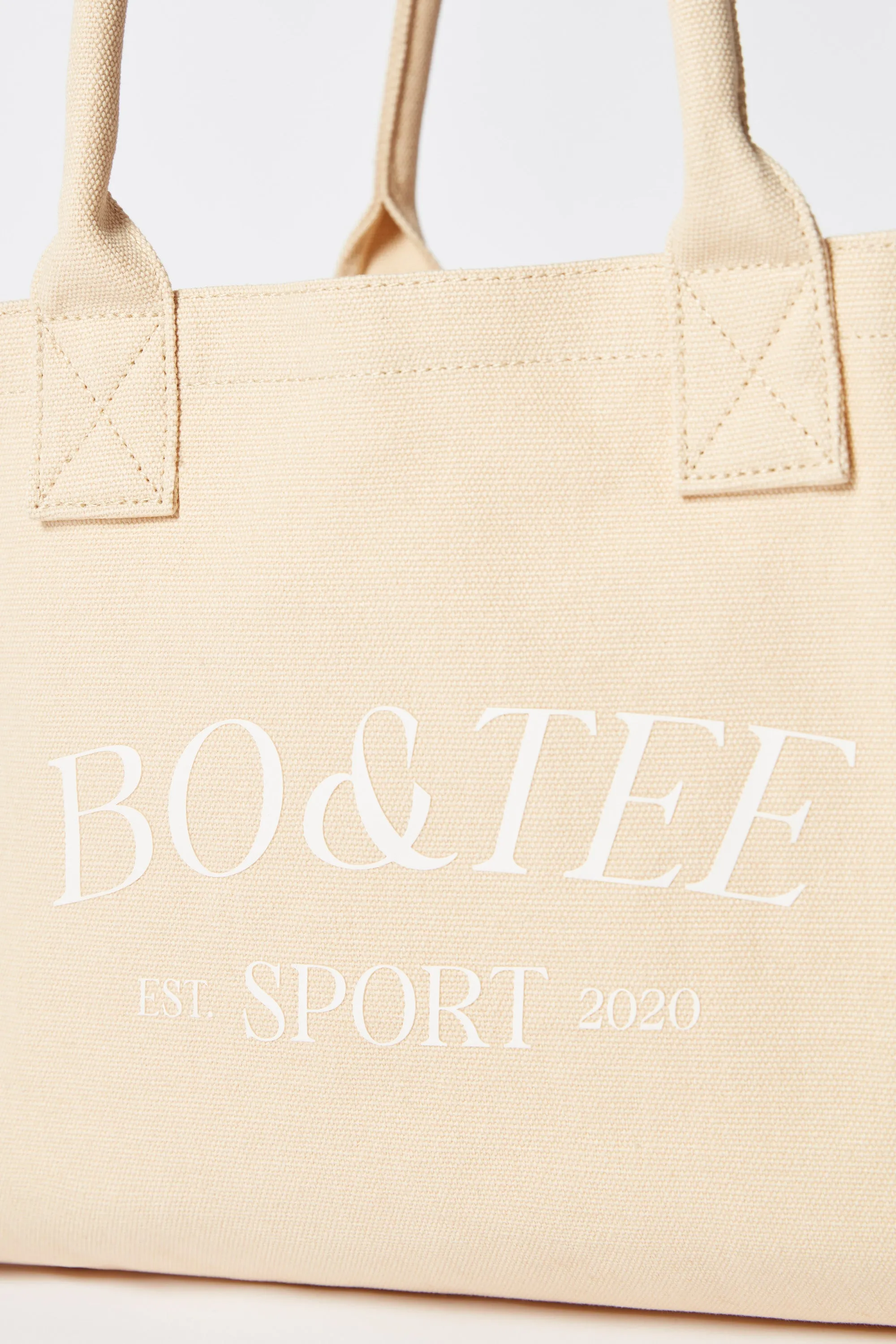 Sport - Small Canvas Tote Bag in Beige sold by Bo + Tee product image thumbnail 5
