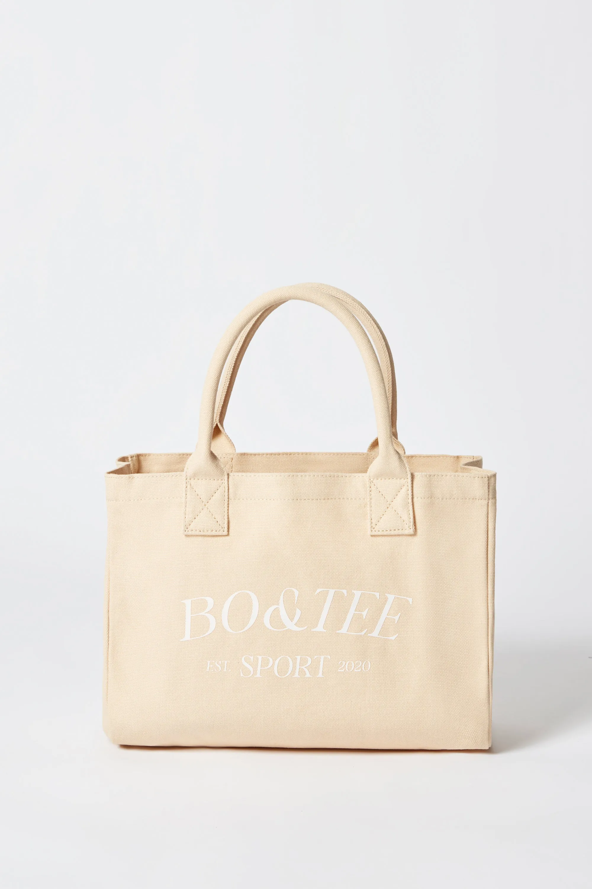 Sport - Small Canvas Tote Bag in Beige sold by Bo + Tee