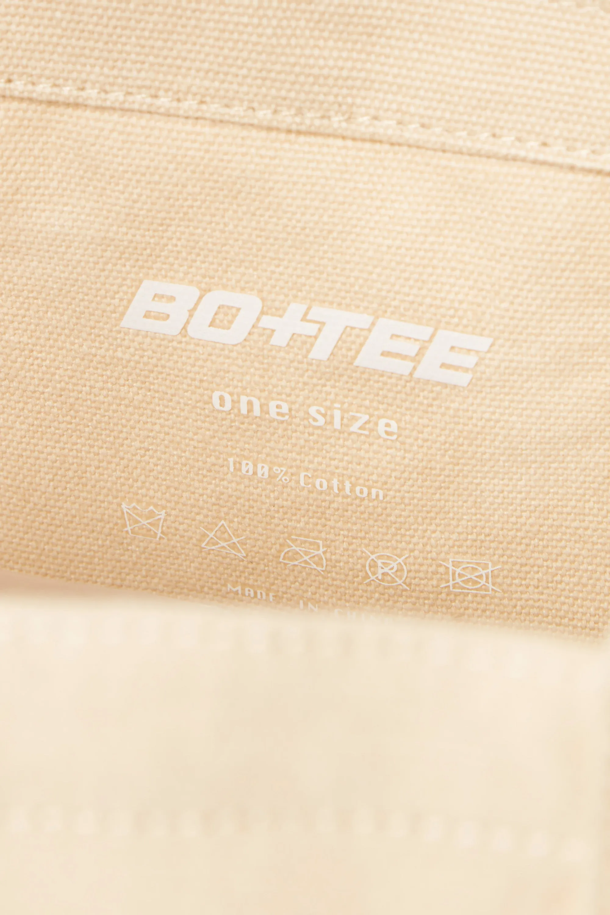 Sport - Small Canvas Tote Bag in Beige sold by Bo + Tee product image thumbnail 4