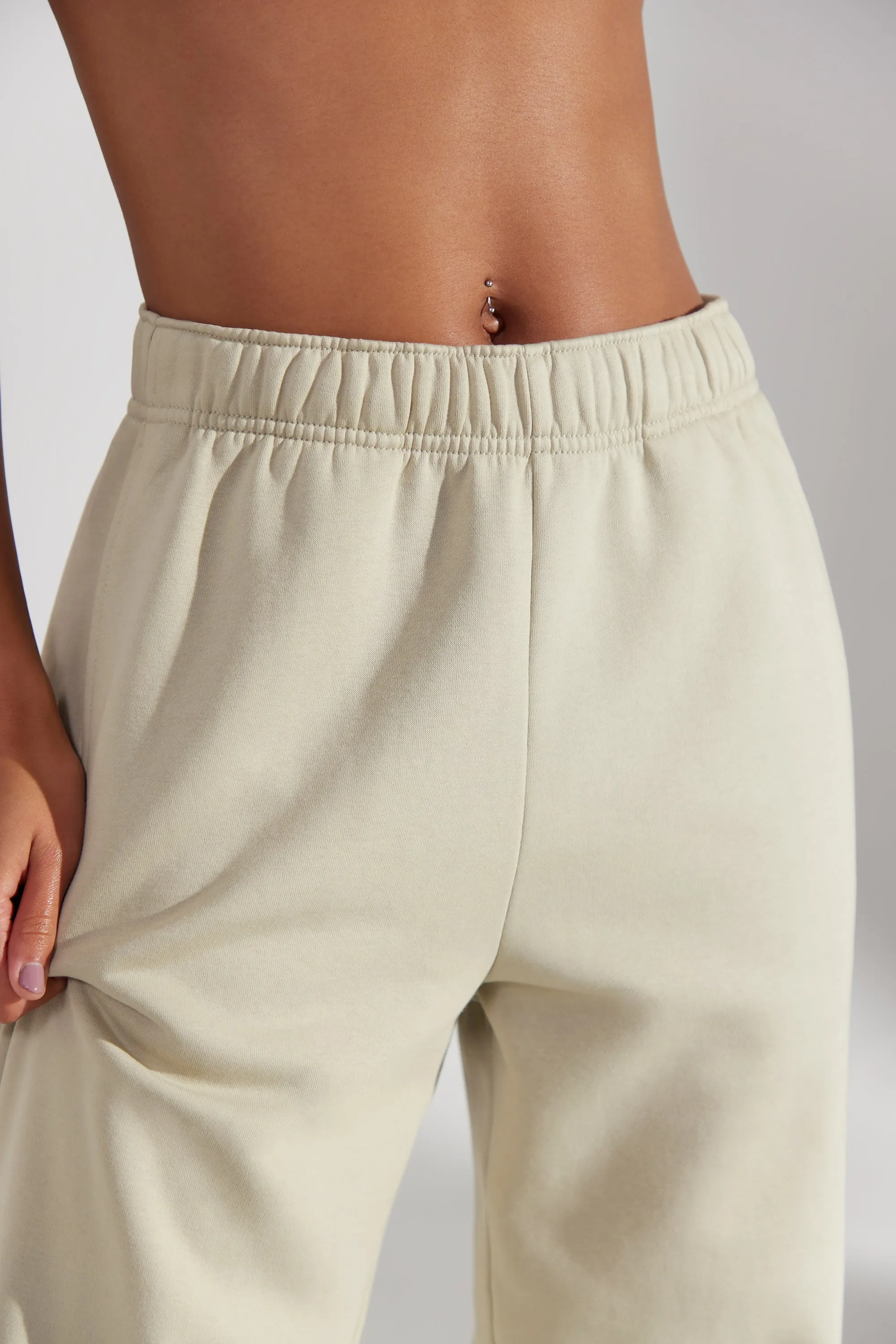 Principal - Wide Leg Joggers in Limestone sold by Bo + Tee product image thumbnail 4