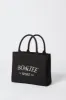 Sport - Small Canvas Tote Bag in Black sold by Bo + Tee