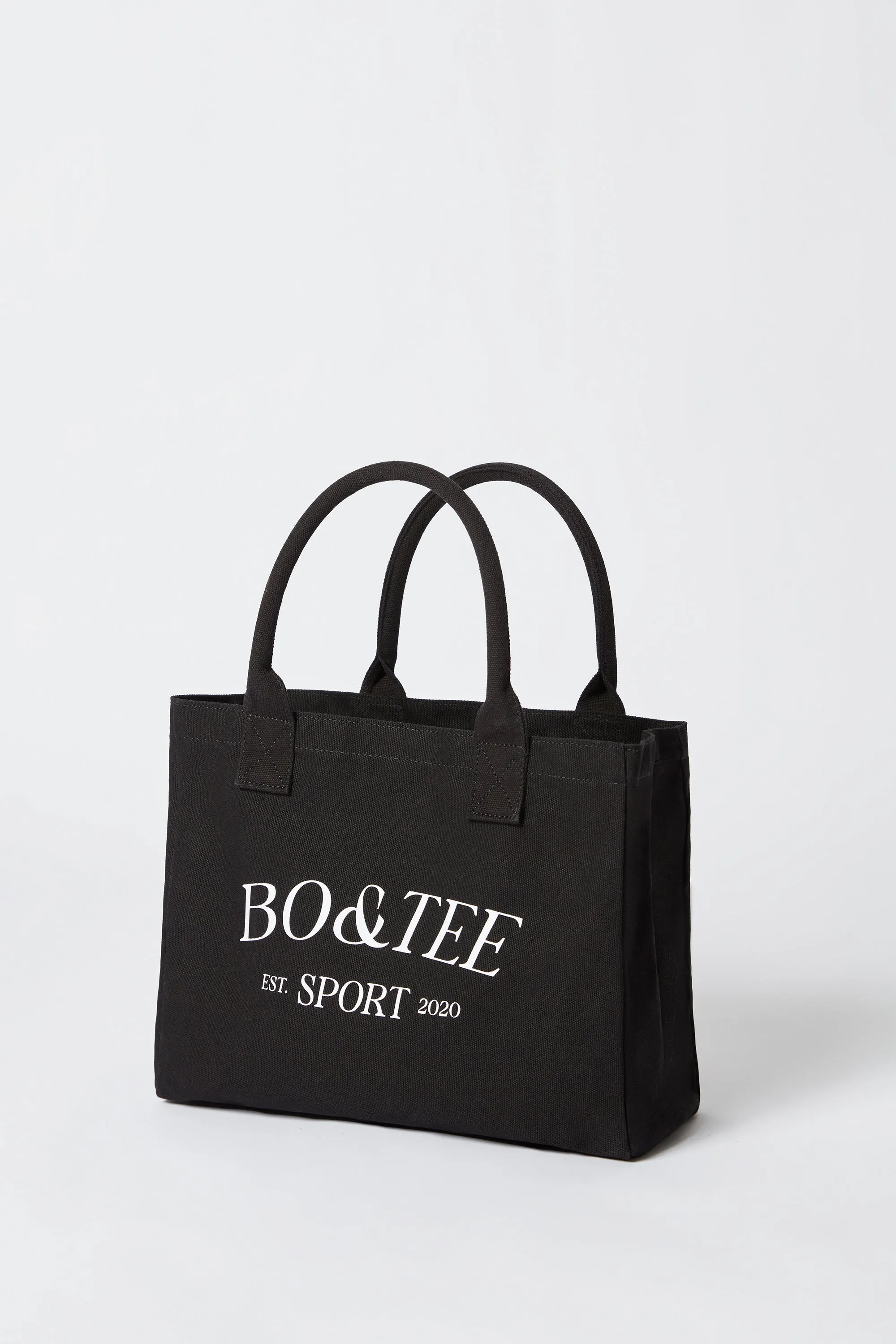 Small Canvas Tote Bag in Black sold by Bo + Tee product image thumbnail 4