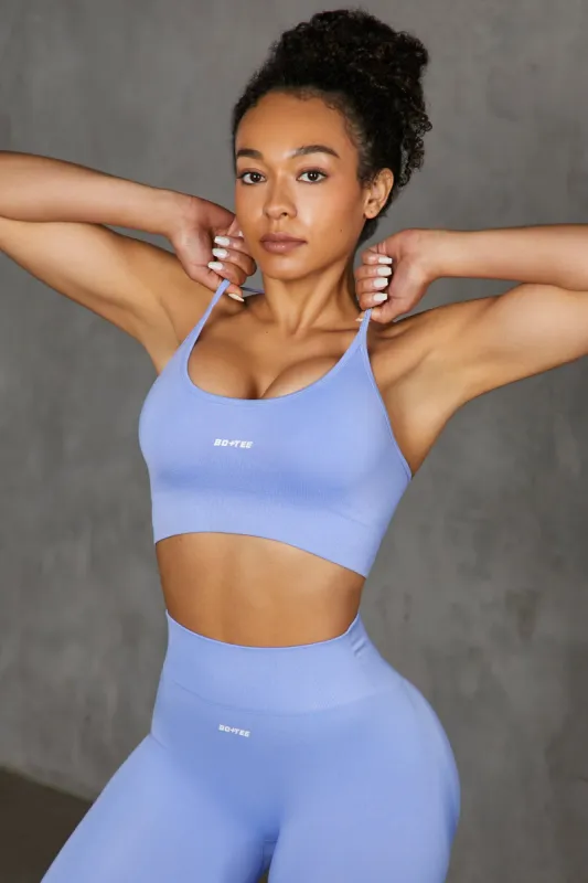 Circuit - Sports Bra in Confidence Blue sold by Bo + Tee