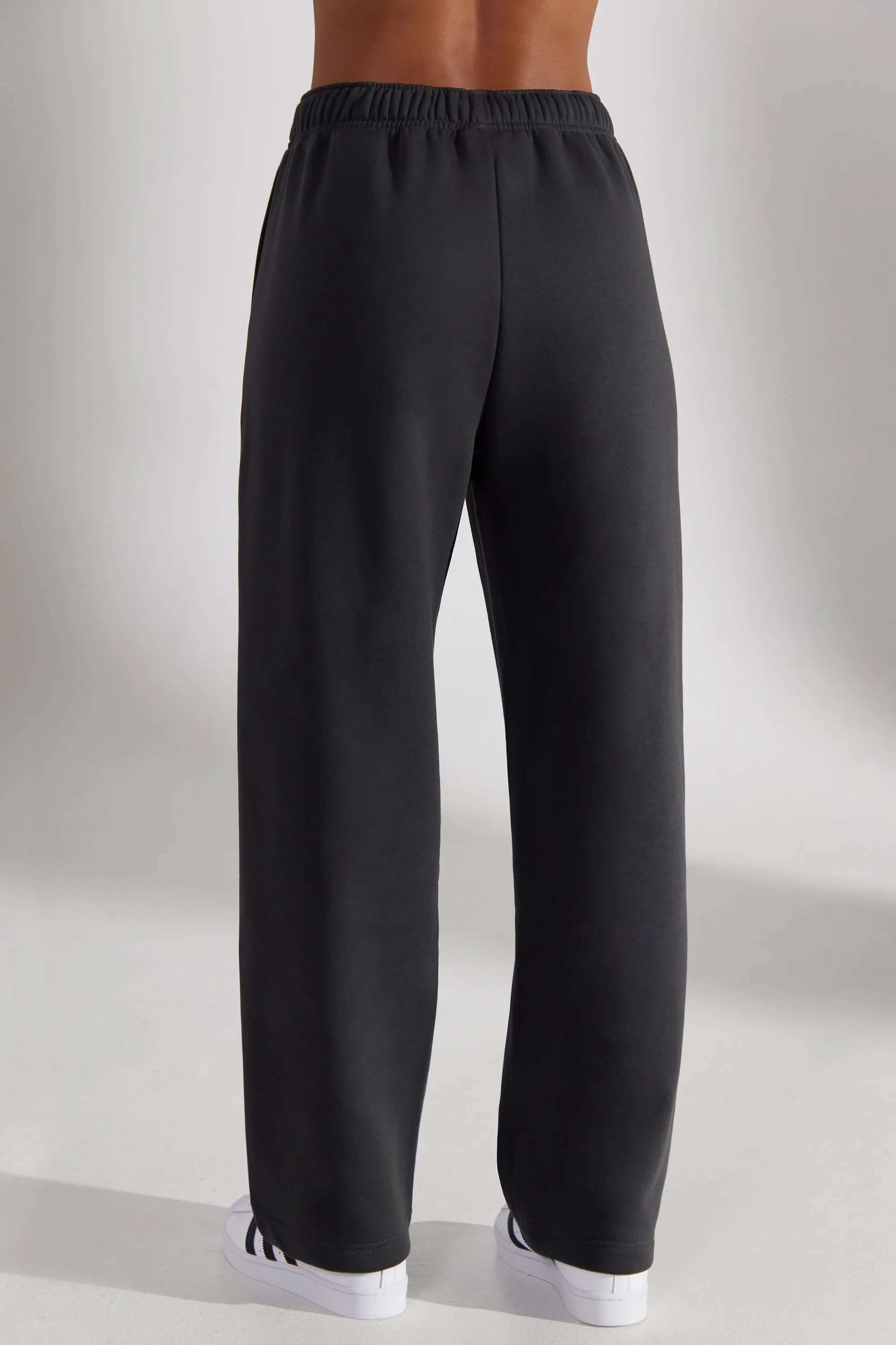 Principal - Wide Leg Joggers in Washed Black sold by Bo + Tee product image thumbnail 3
